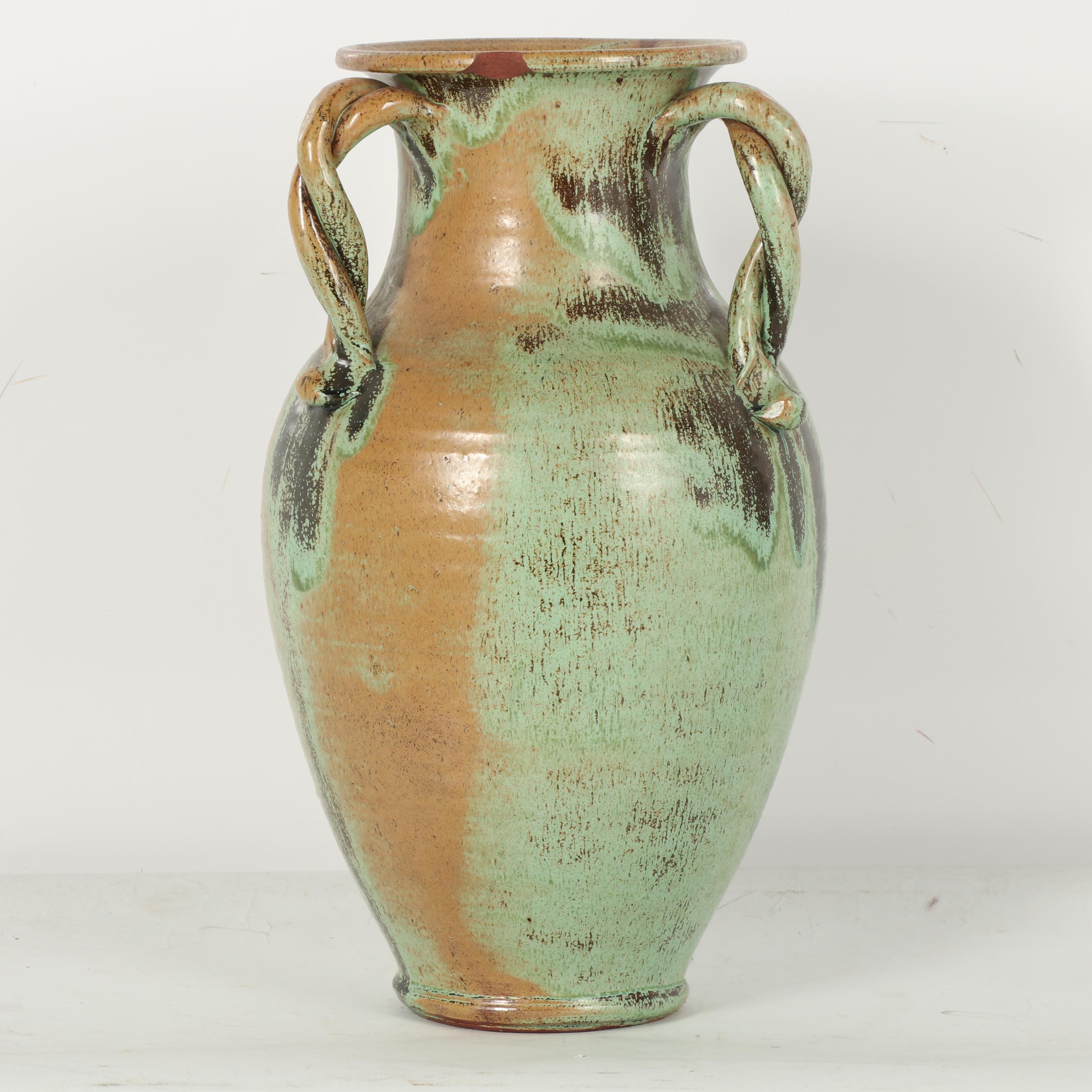 A.R. Cole Pottery Thrown Stoneware Floor Vase | EBTH
