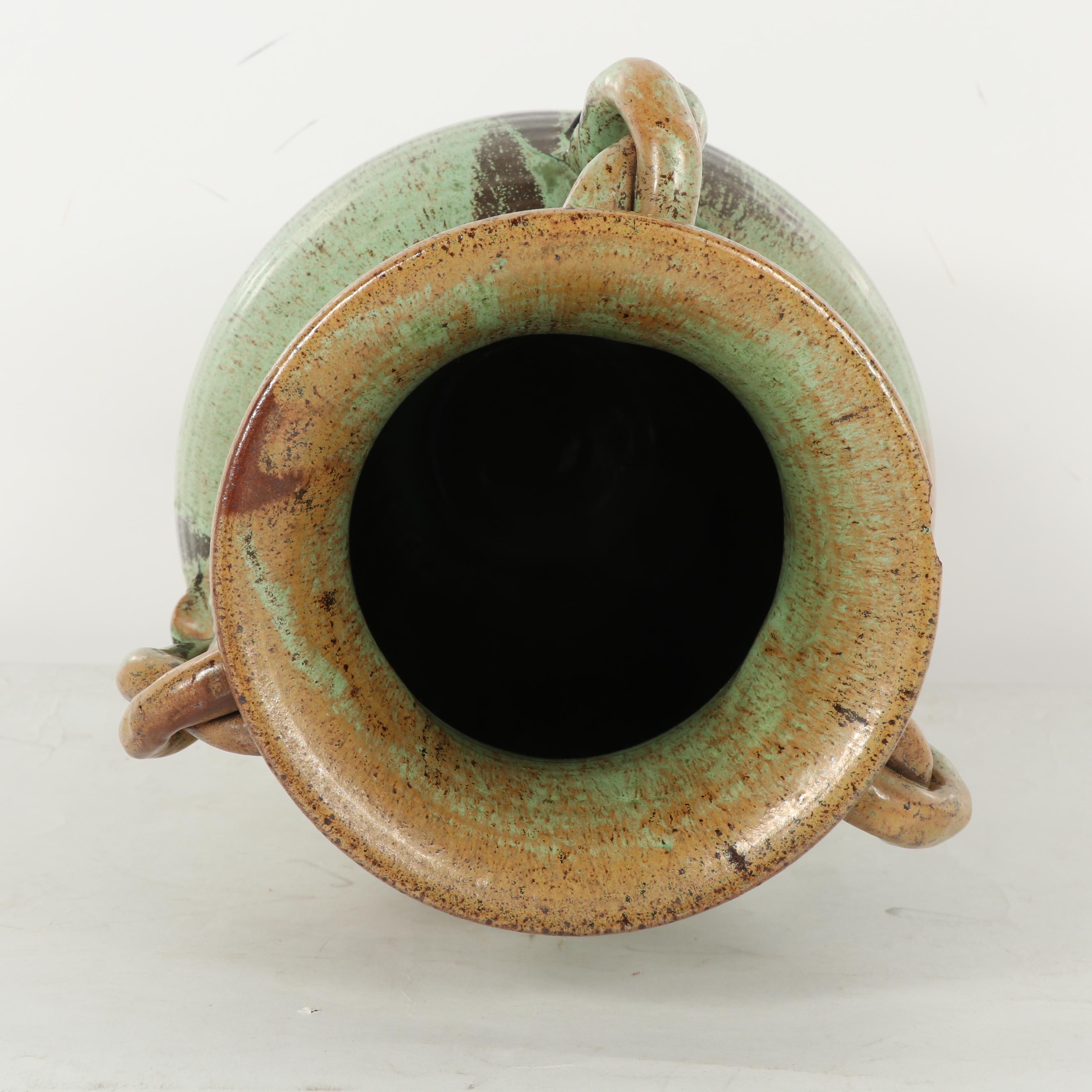 A.R. Cole Pottery Thrown Stoneware Floor Vase EBTH