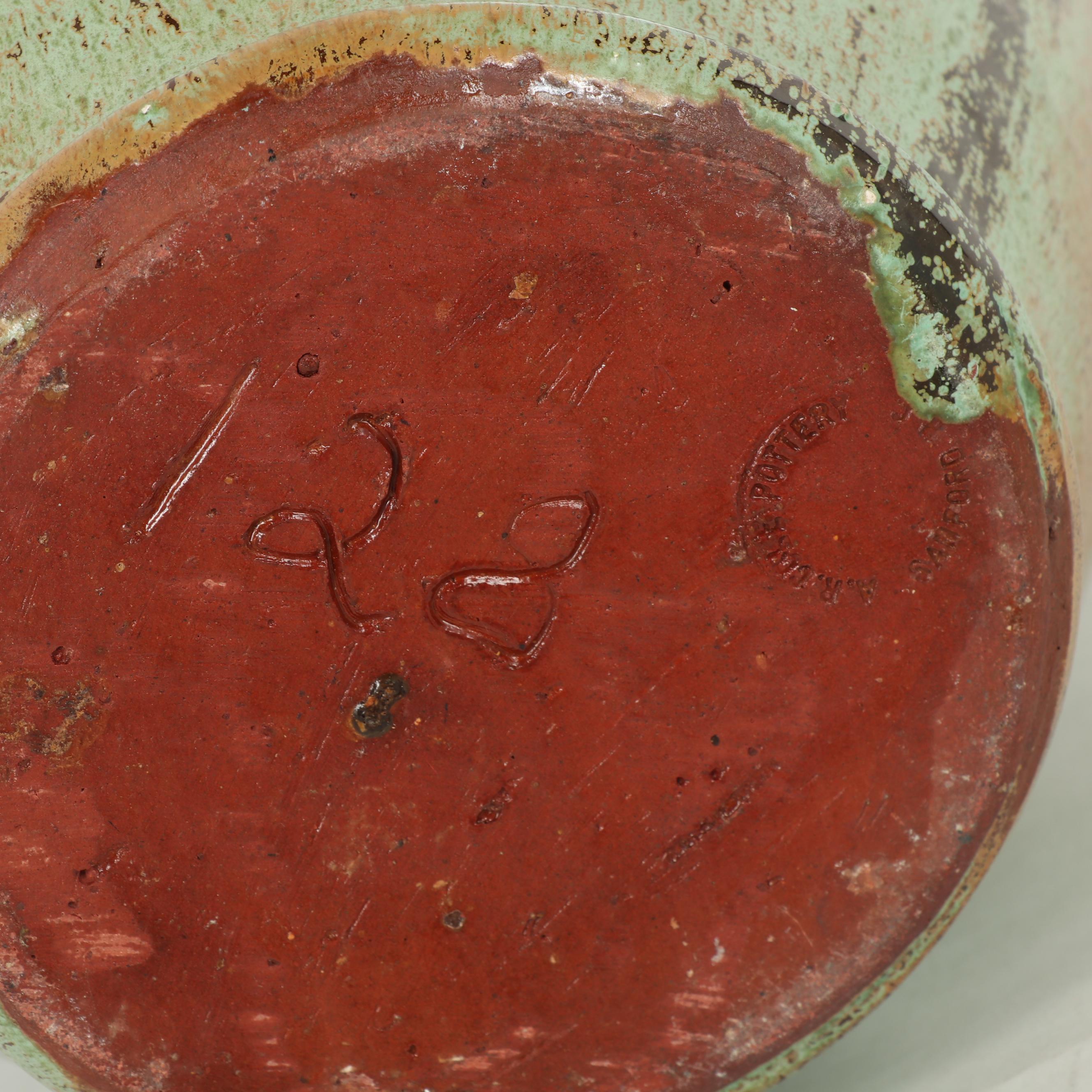 A.R. Cole Pottery Thrown Stoneware Floor Vase EBTH