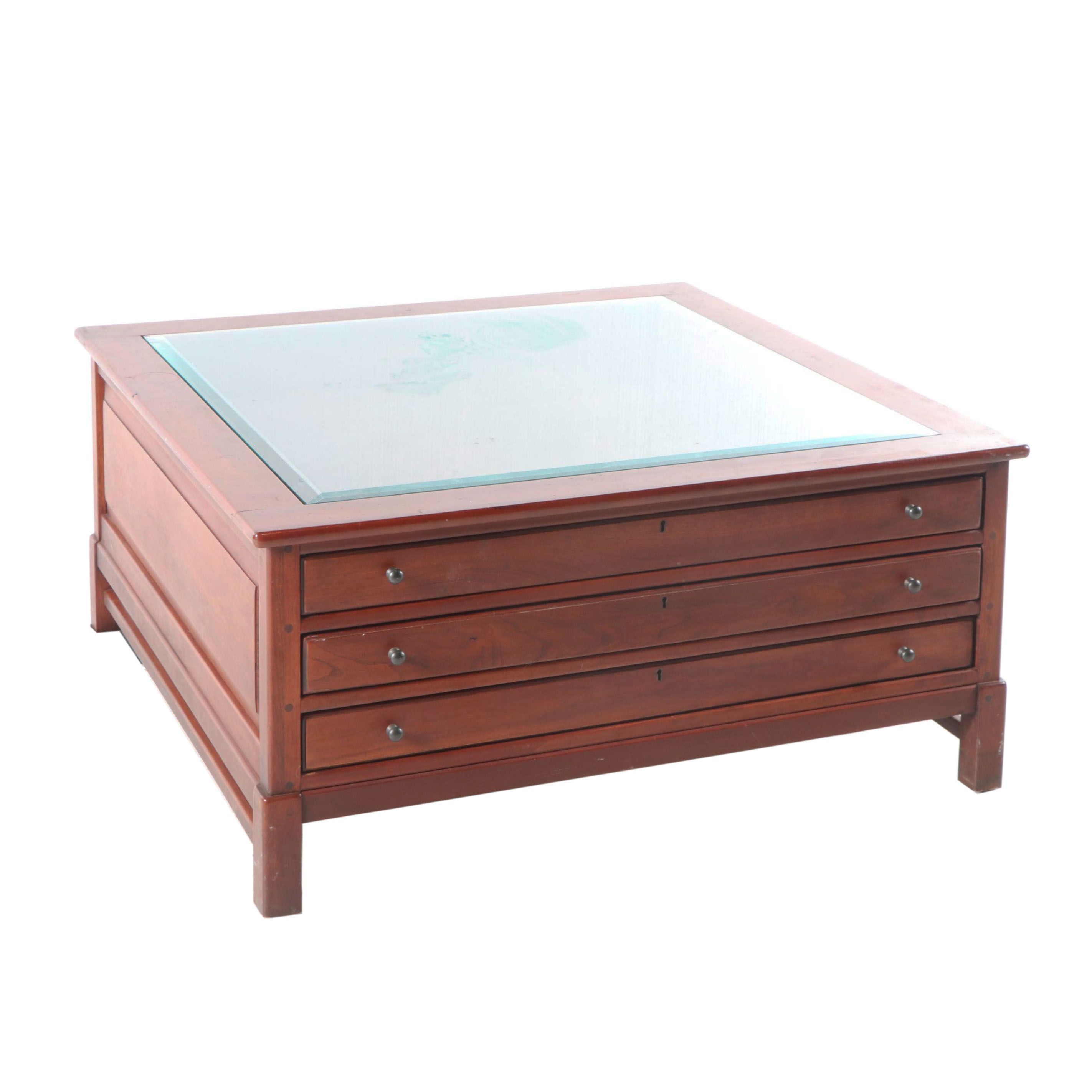 Shadowbox Coffee Table by Bob Timberlake for Lexington EBTH