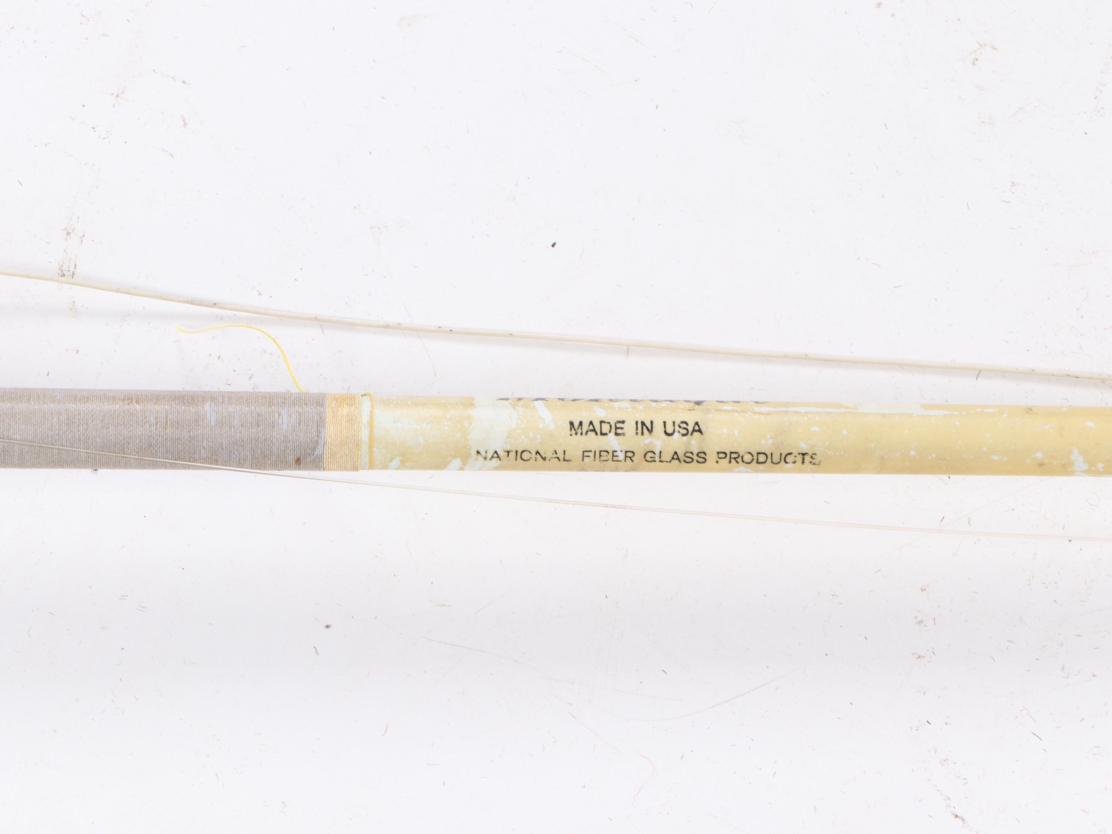 Montague Fiberglass Fishing Rod EBTH