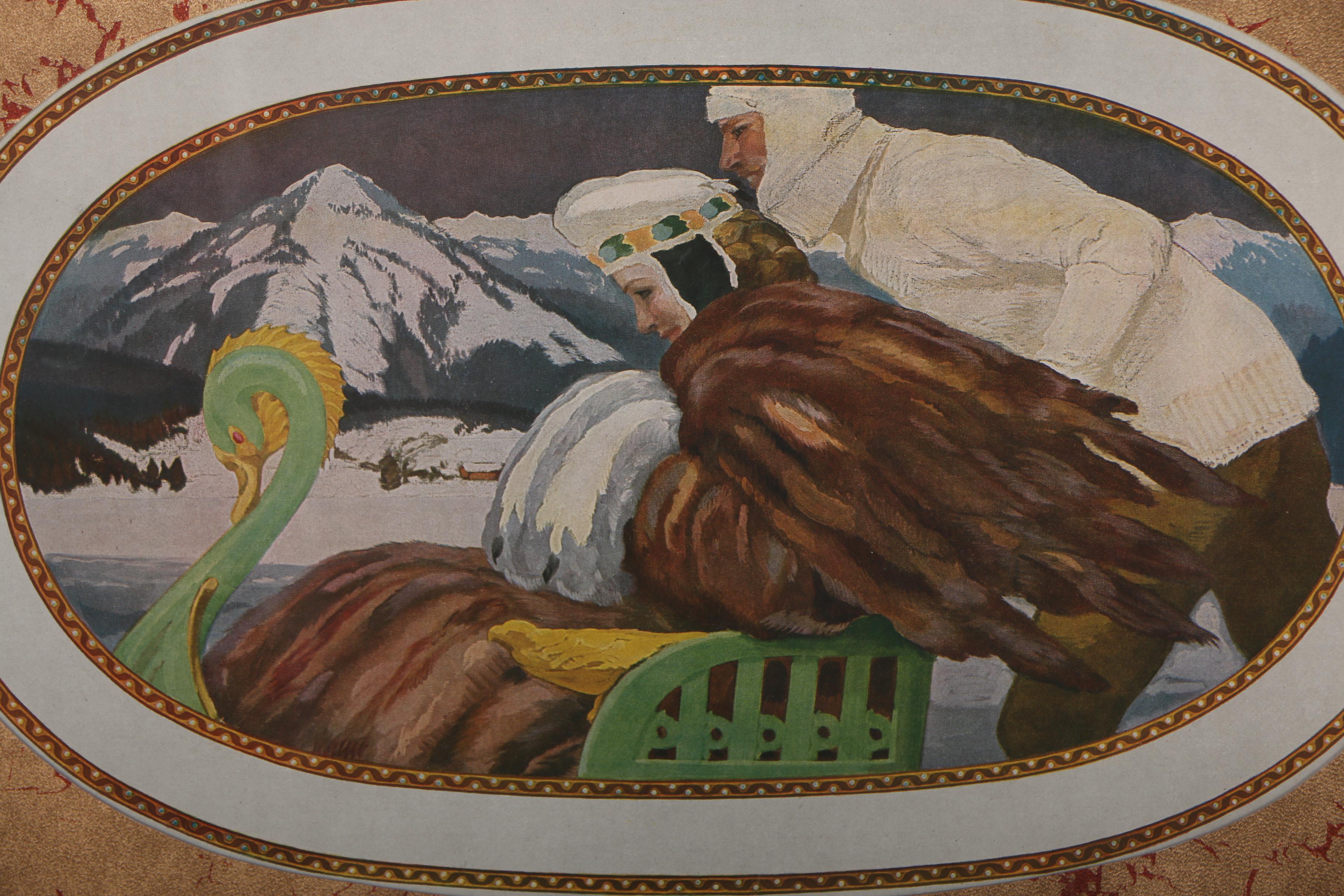 Offset Lithograph after Adolf Münzer 