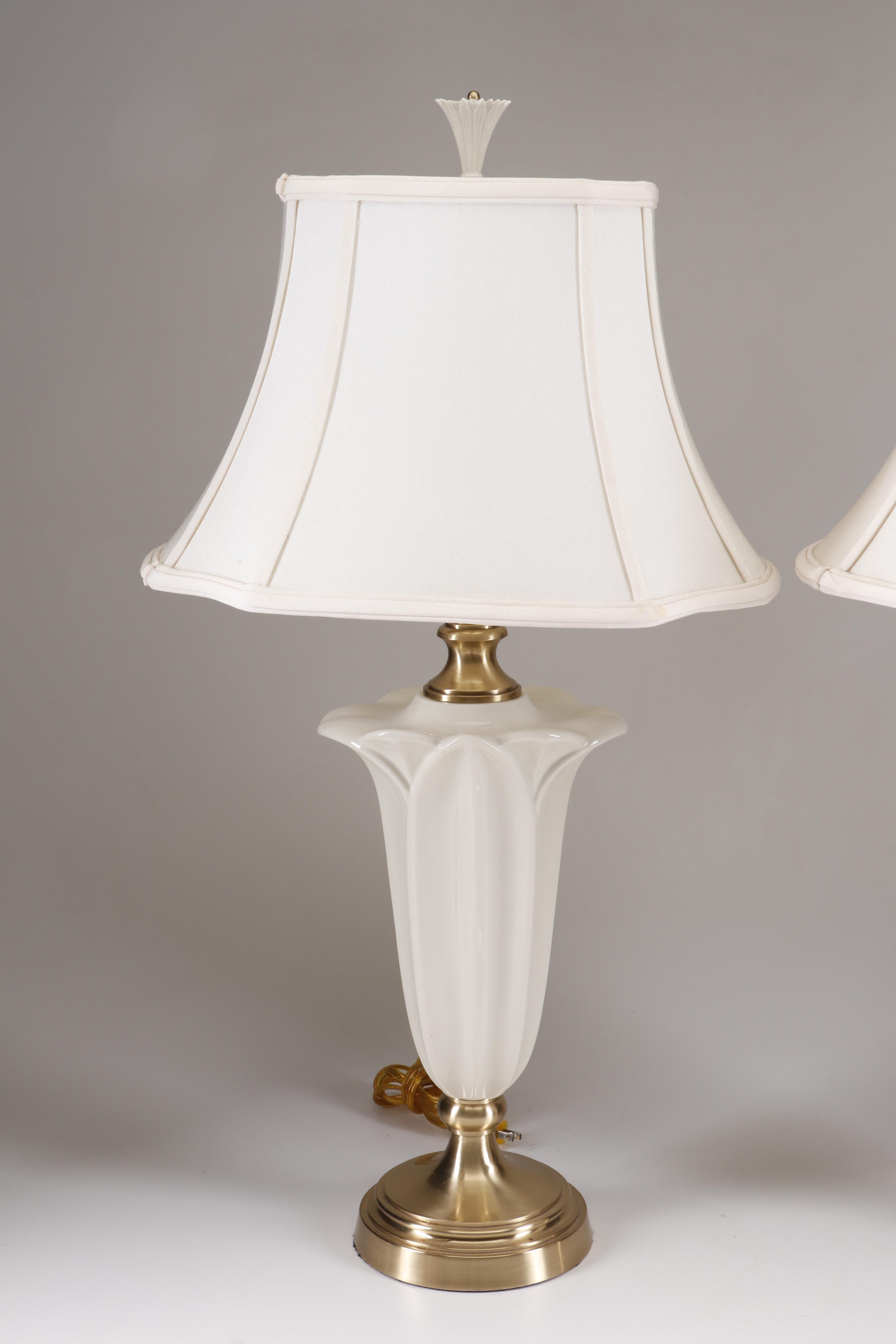 Lenox Lighting for Quoizel Porcelain Table Lamps EBTH
