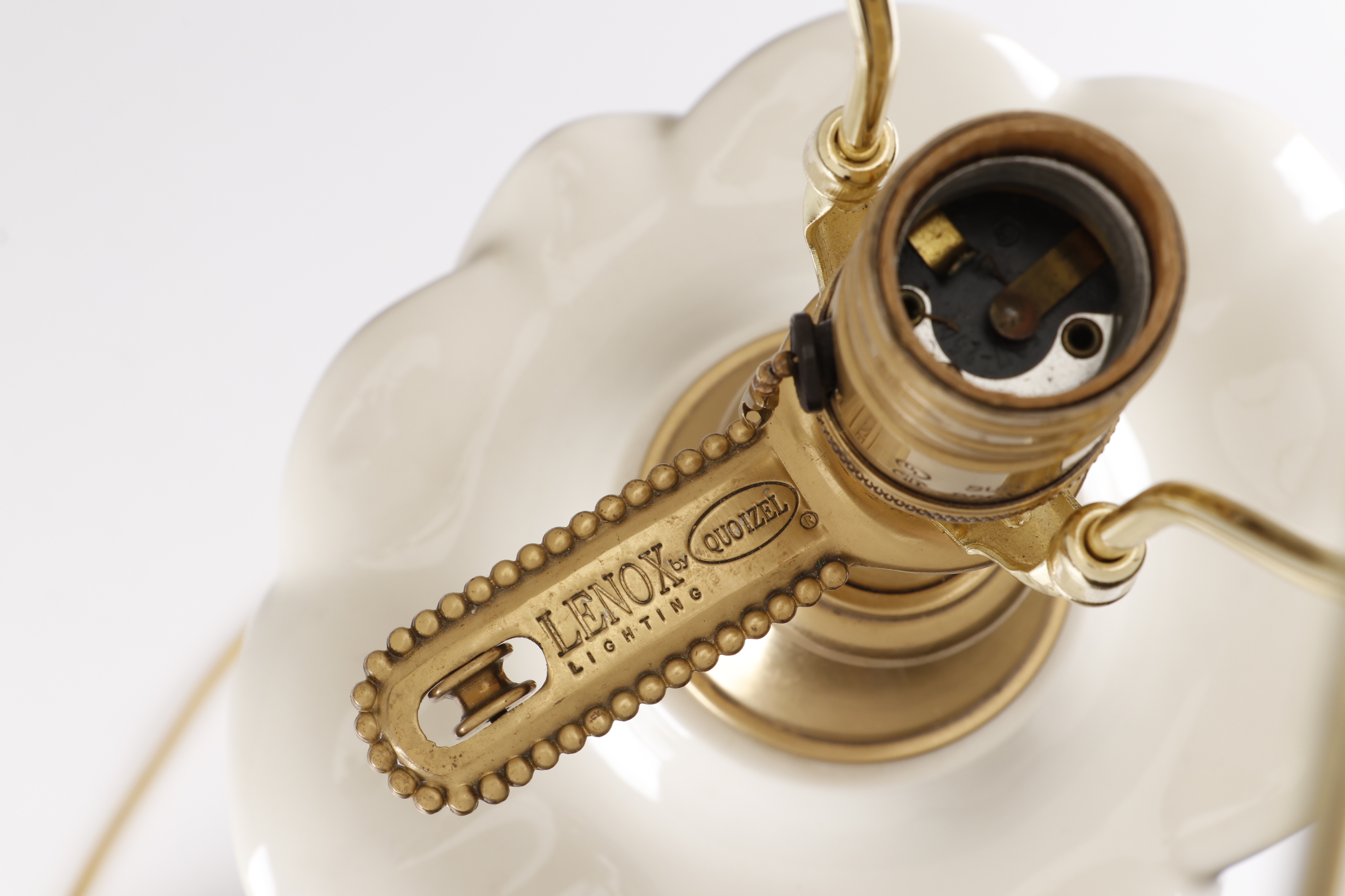 Lenox Lighting for Quoizel Porcelain Table Lamps EBTH