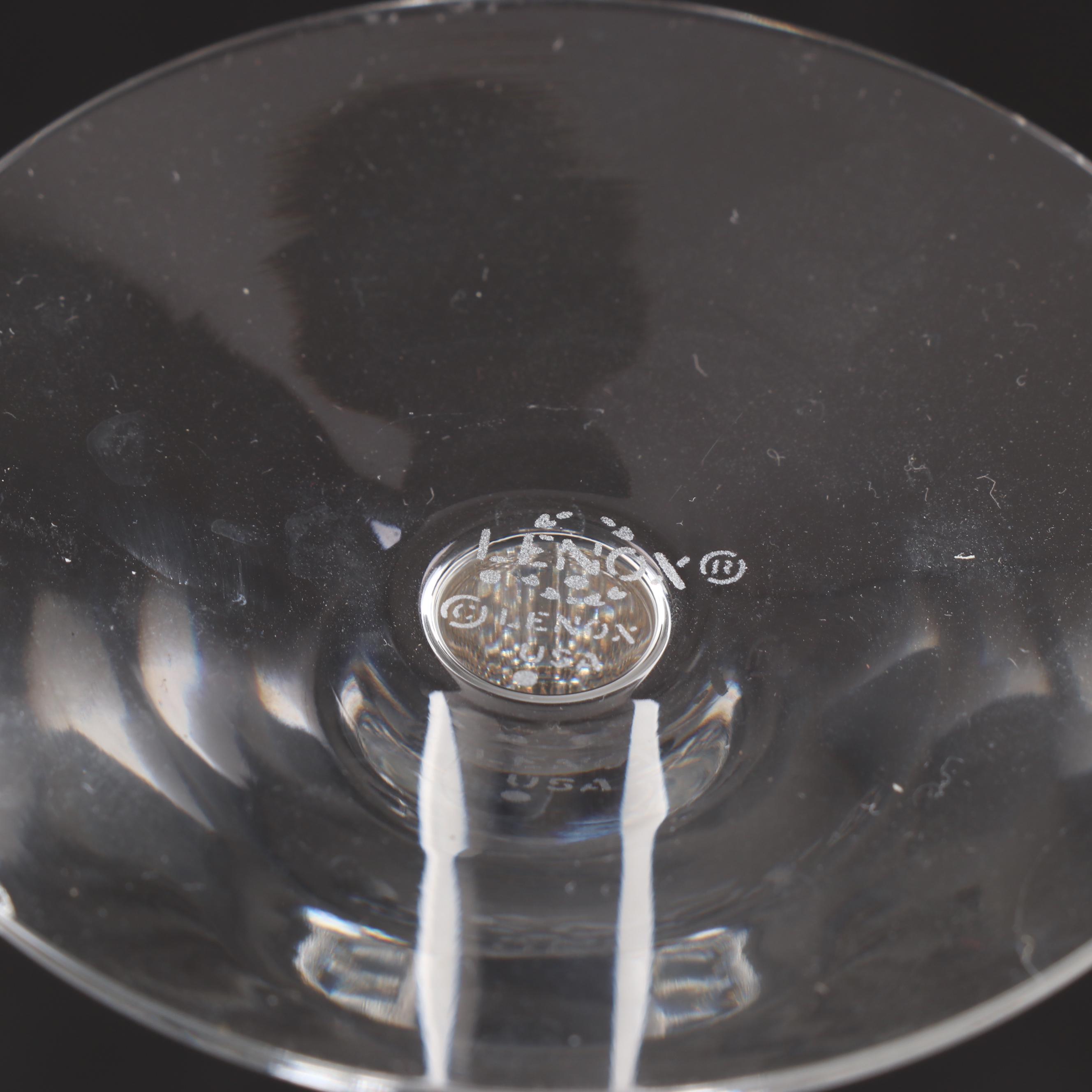 Lenox "Firelight Gold" Stemware EBTH