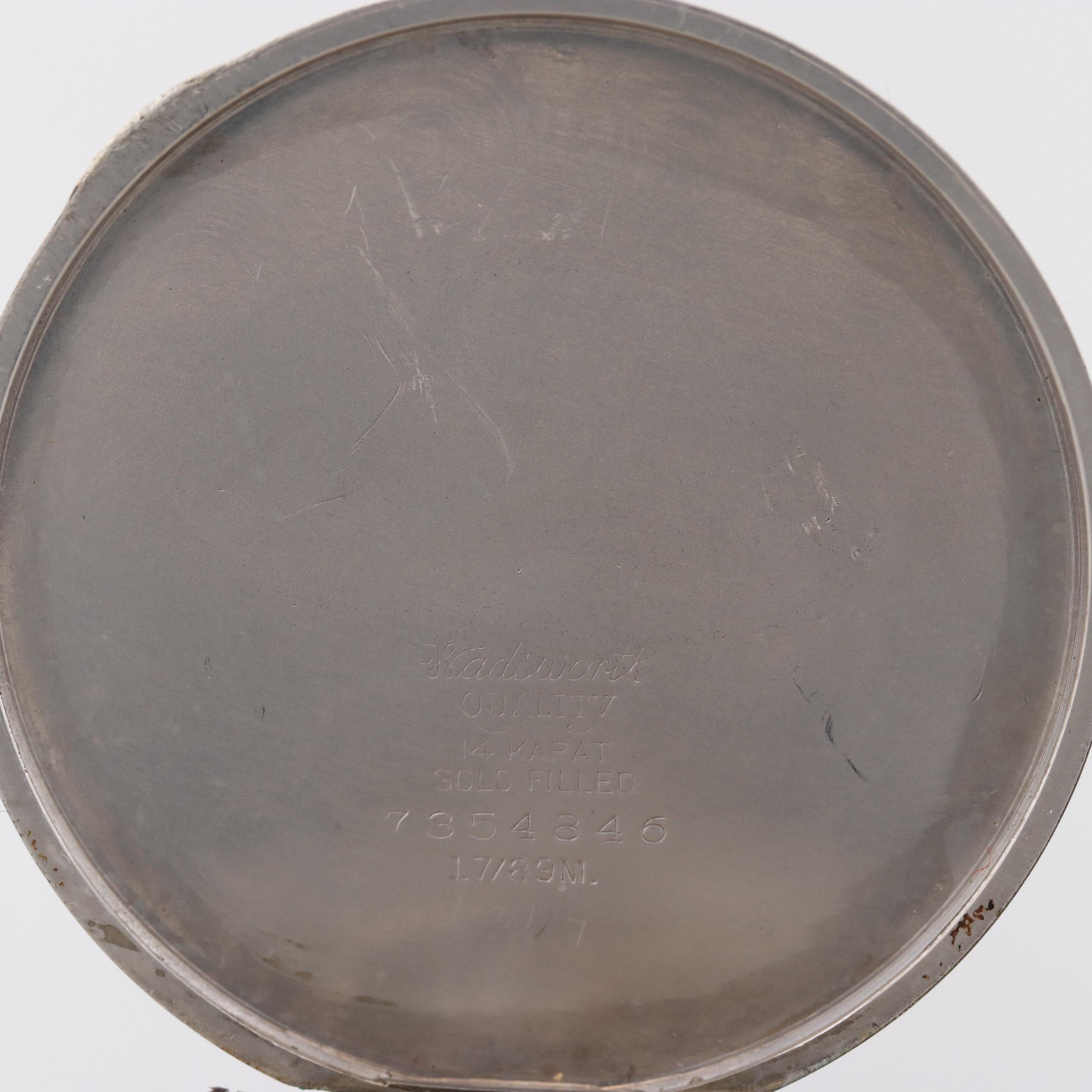 Paul Vallette 14K Gold Filled Pocket Watch EBTH