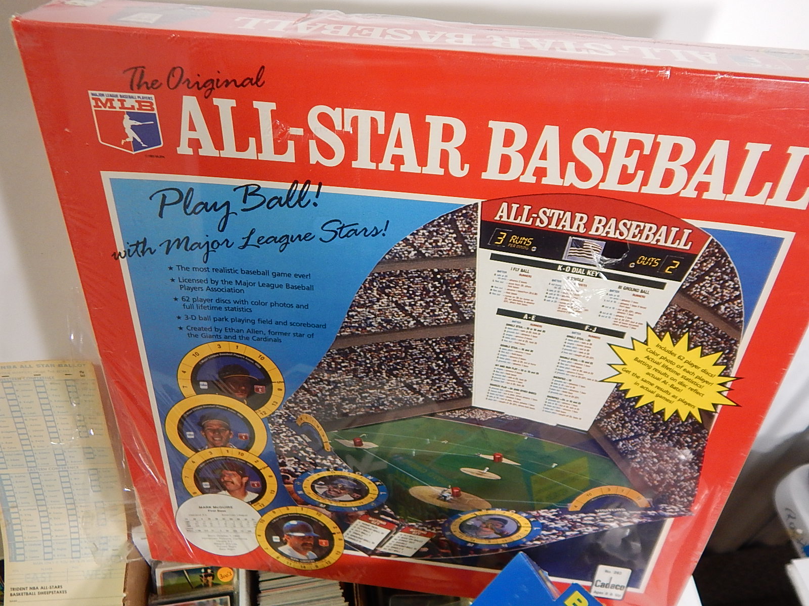 Large Sports Card and Memorabilia Collection with Baseball and Football