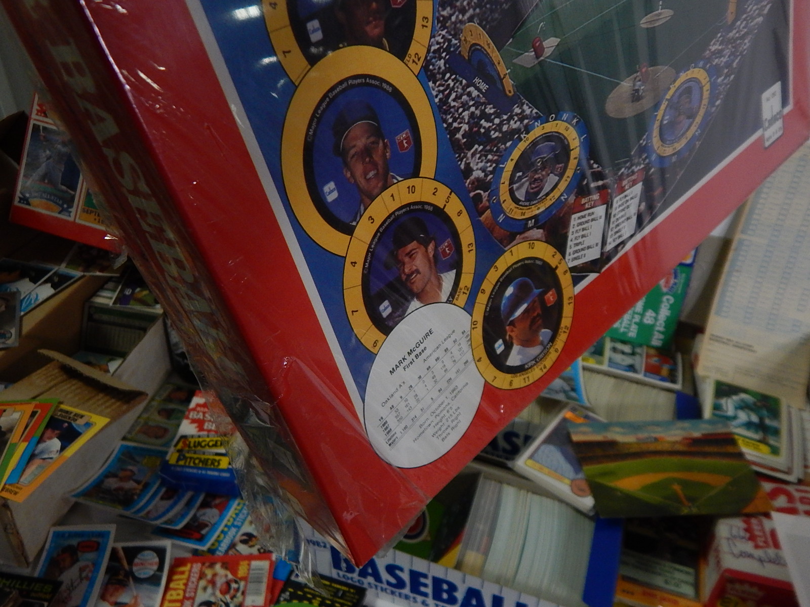 Large Sports Card and Memorabilia Collection with Baseball and Football