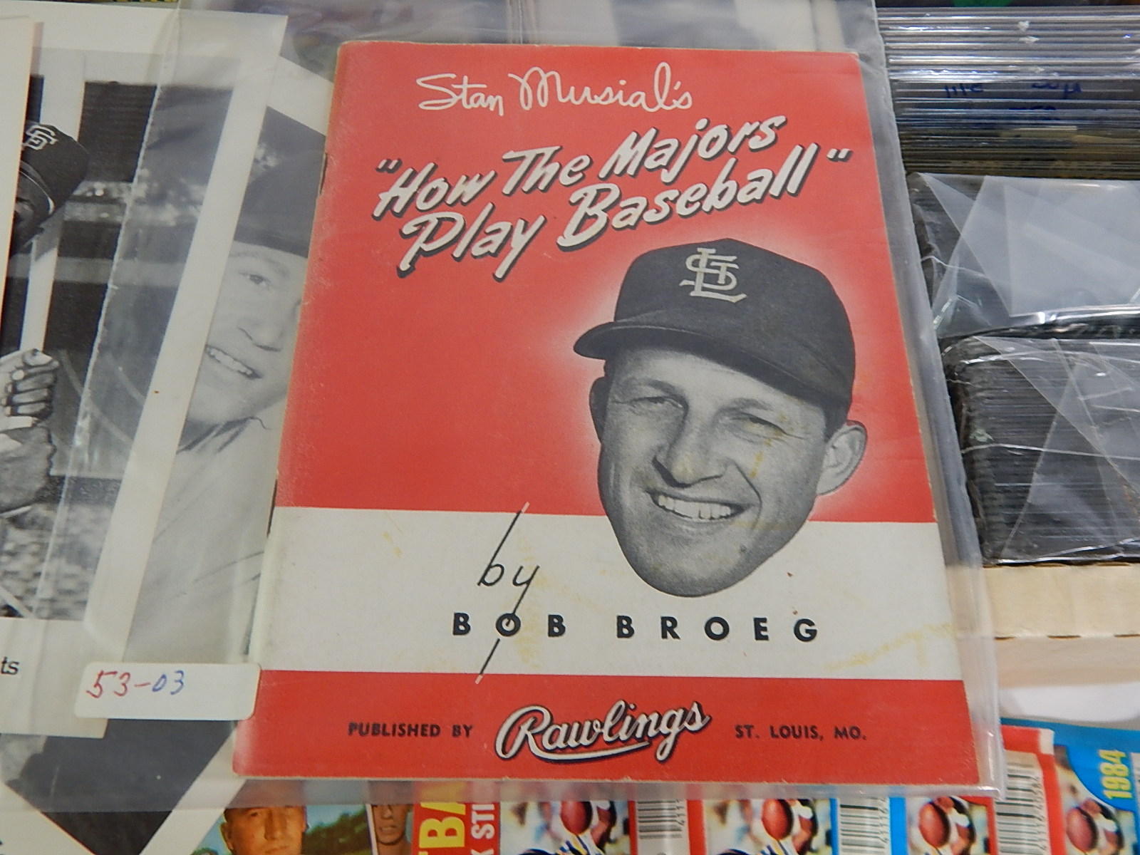 Large Sports Card and Memorabilia Collection with Baseball and Football