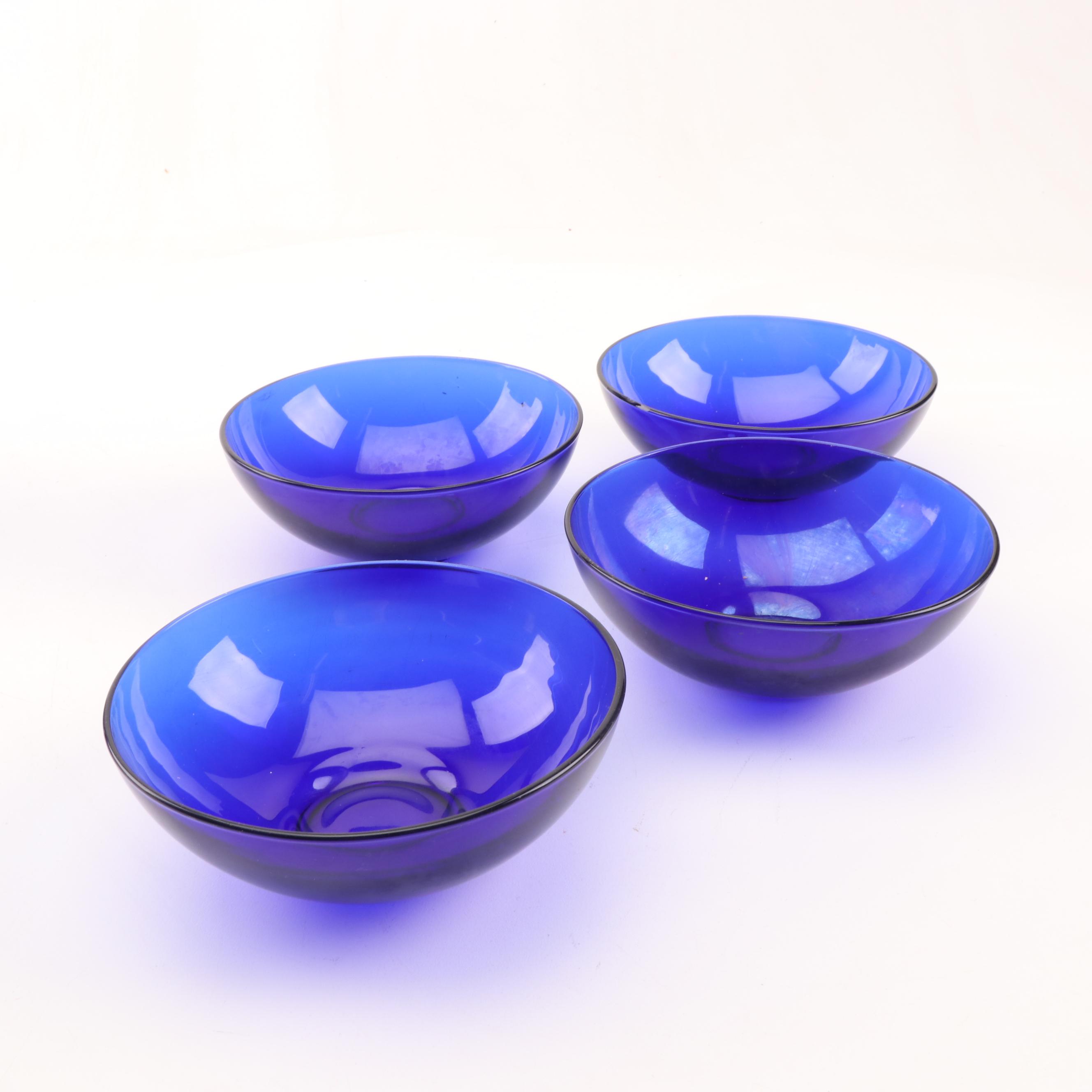 Cobalt Blue Glass Dinnerware EBTH