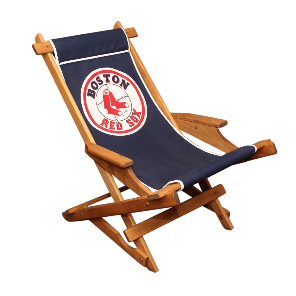 red sox folding chair
