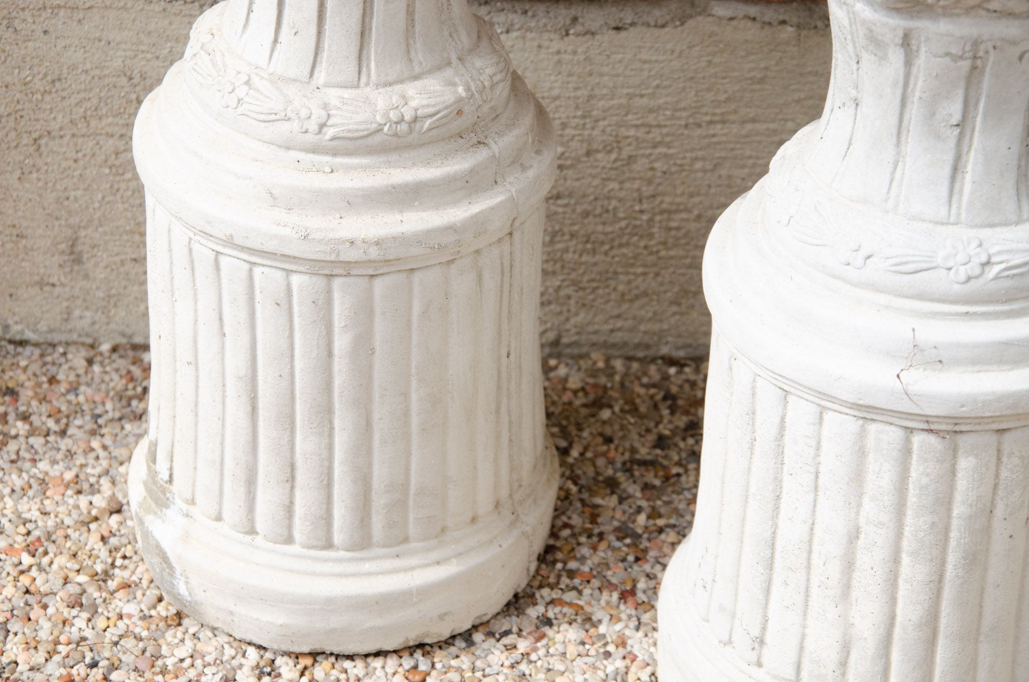 Pair of Concrete Pineapples EBTH