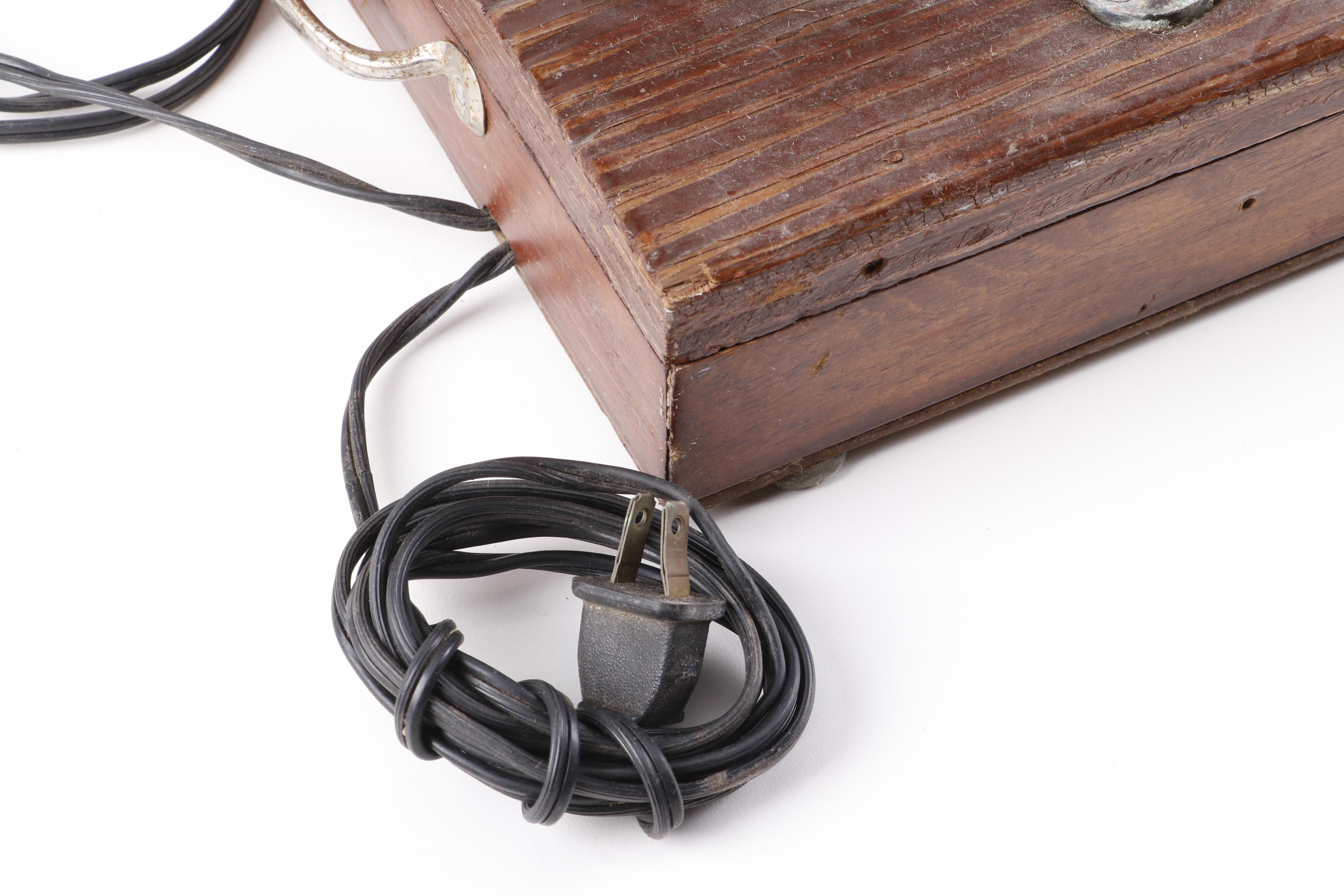 Singer Electric Treadle Sewing Machine, Circa 1910 EBTH