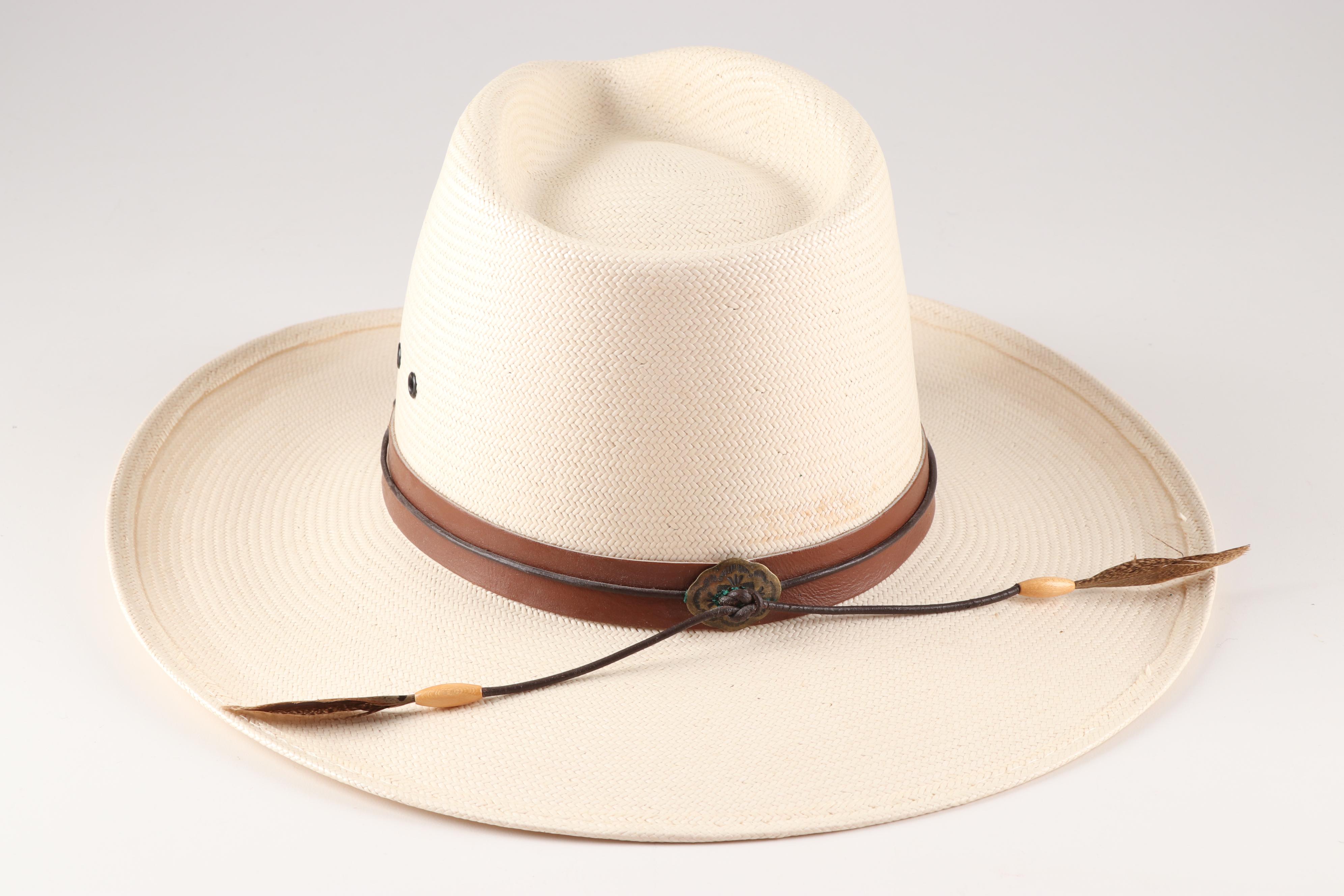 Women's Charlie 1 Horse Hat Co. by Stetson Woven Straw Western Style