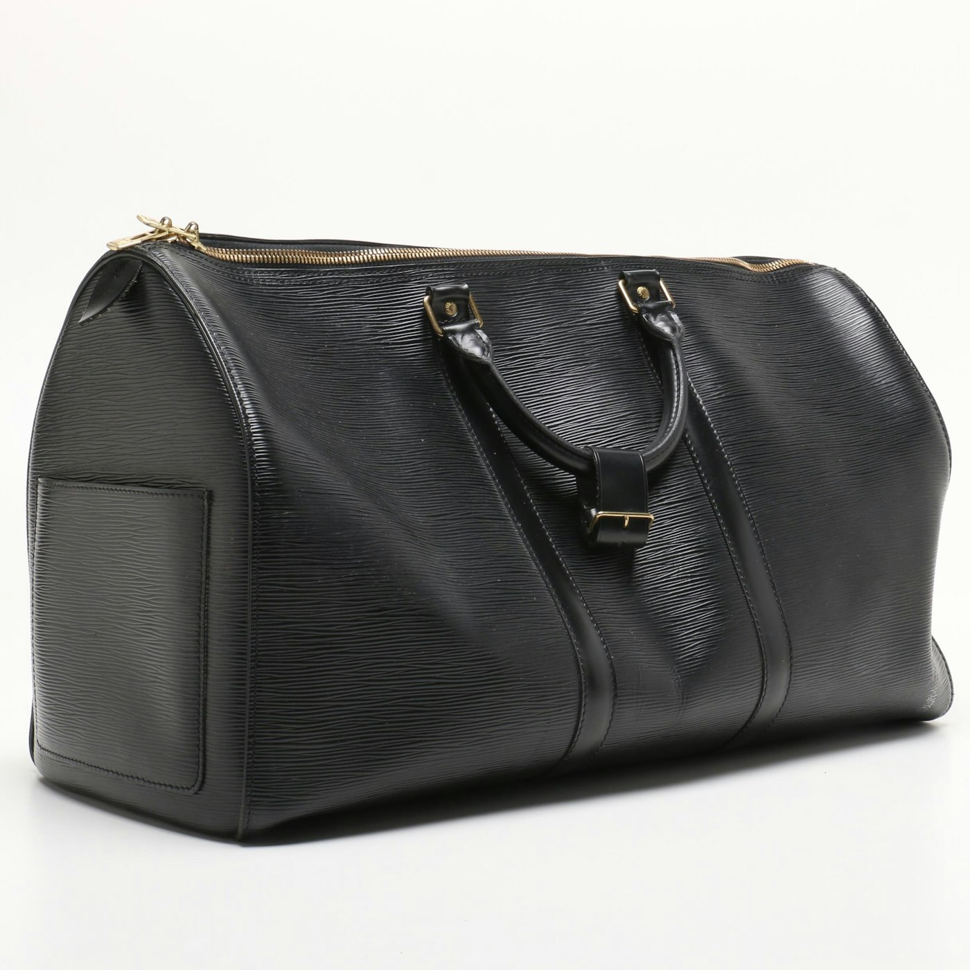 Louis Vuitton Paris Black Epi Leather Keepall Bag | EBTH