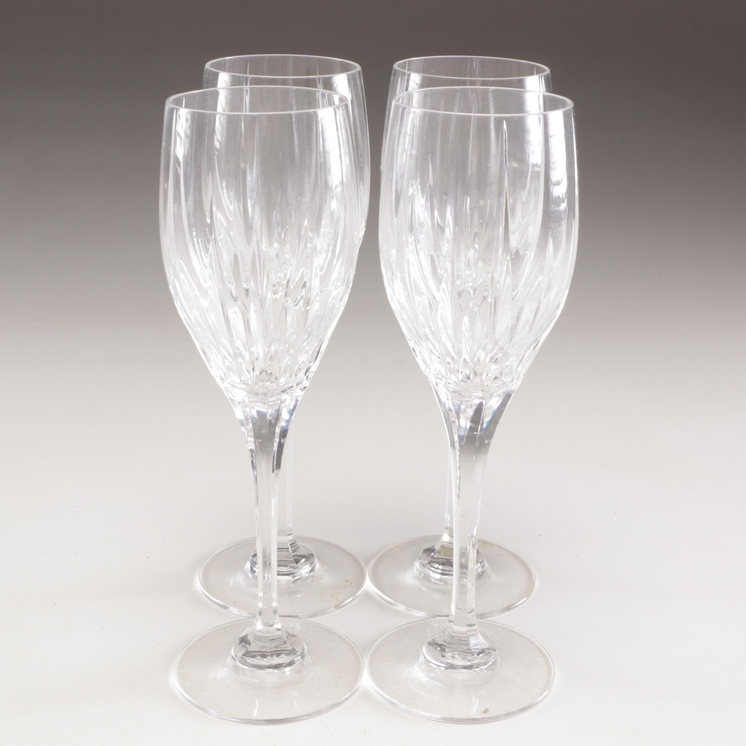 Mikasa Crystal Stemware plus Crystal Vase EBTH