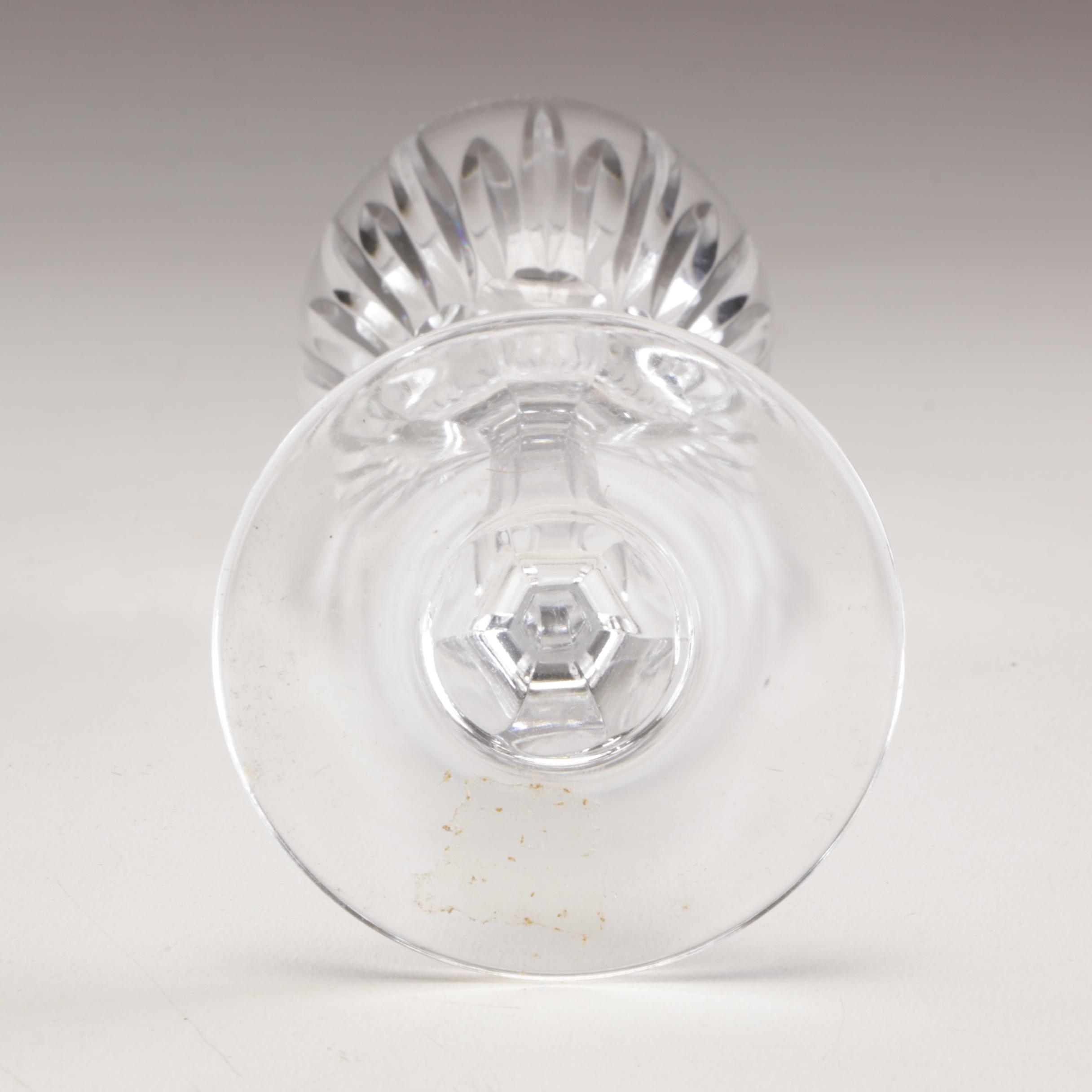 Mikasa Crystal Stemware plus Crystal Vase EBTH