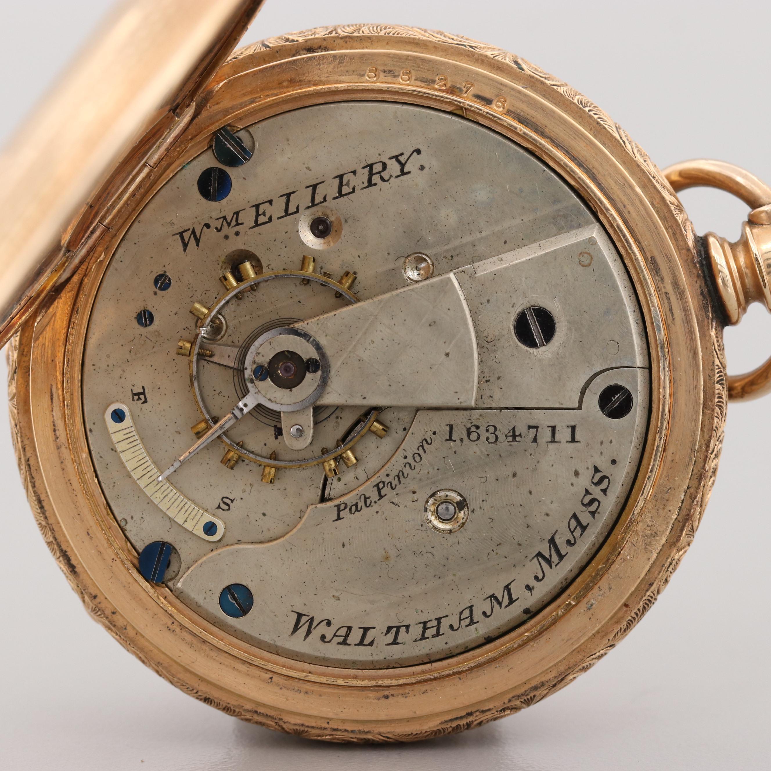 A.W.Co. Waltham Gold Filled Pocket Watch, 1881 EBTH