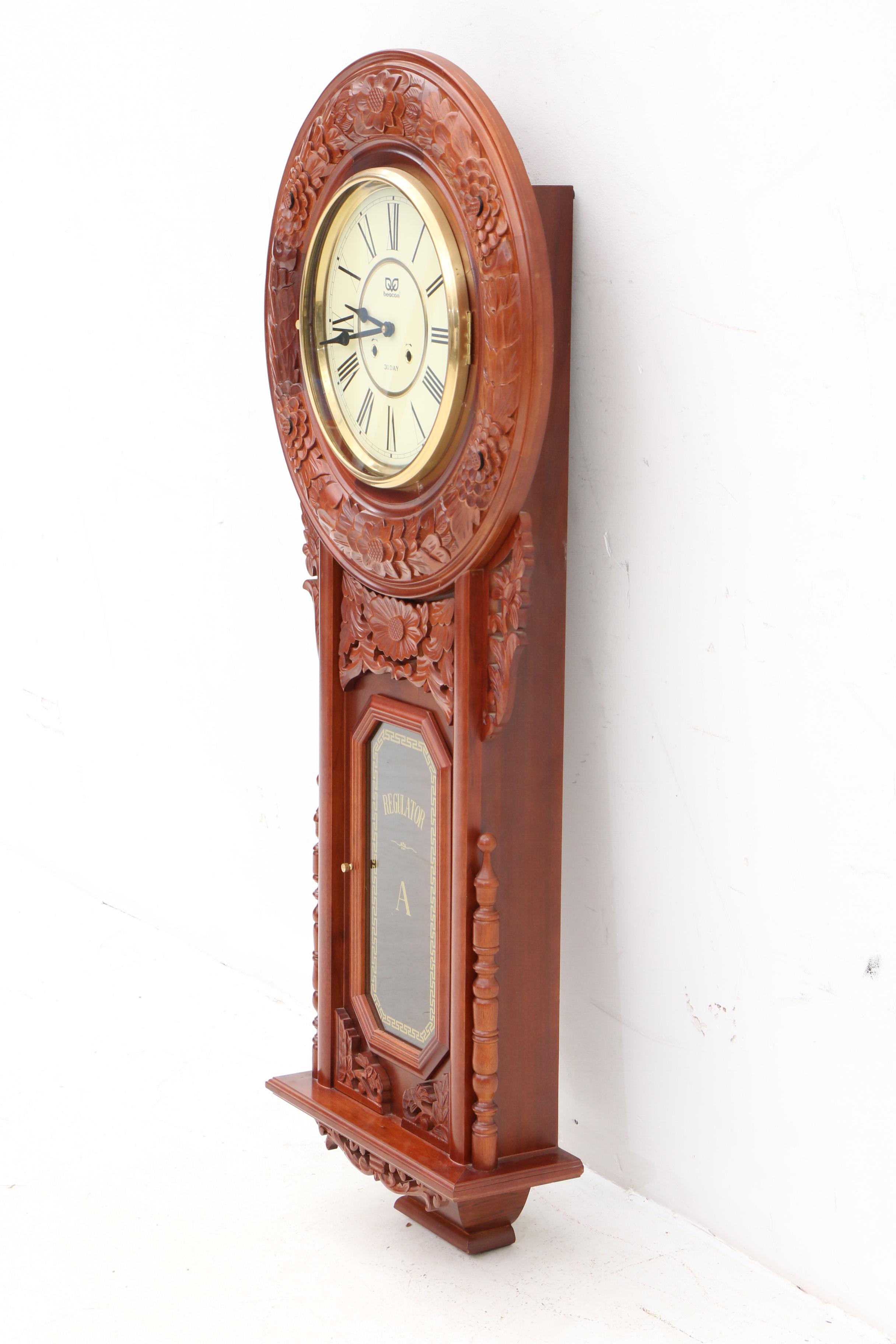 Beacon 31Day Regulator Wall Clock EBTH