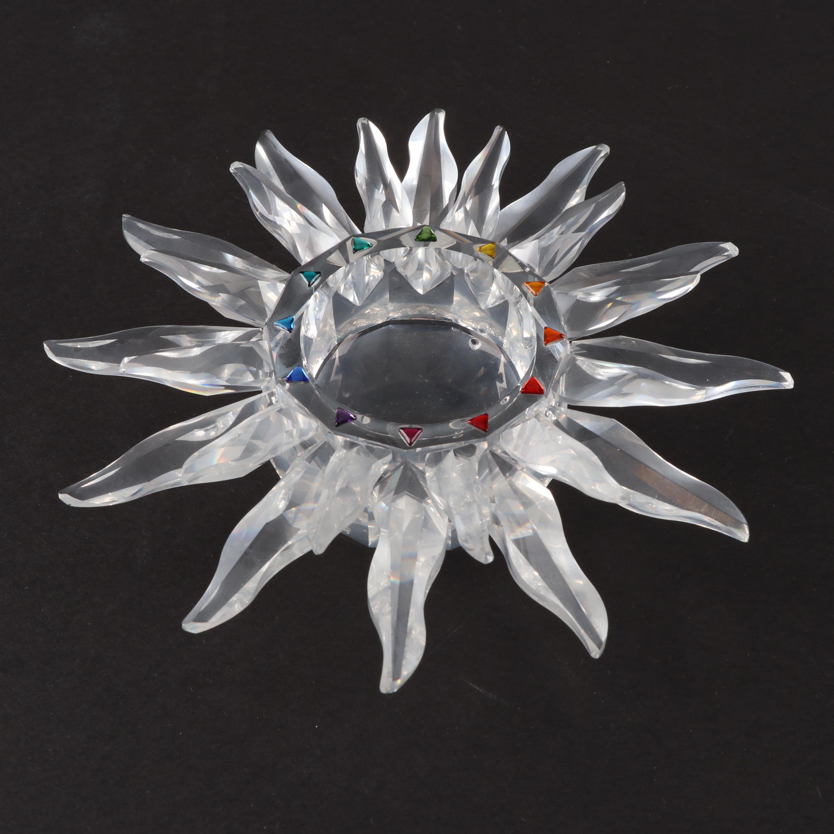 Swarovski Crystal Candle Holders EBTH