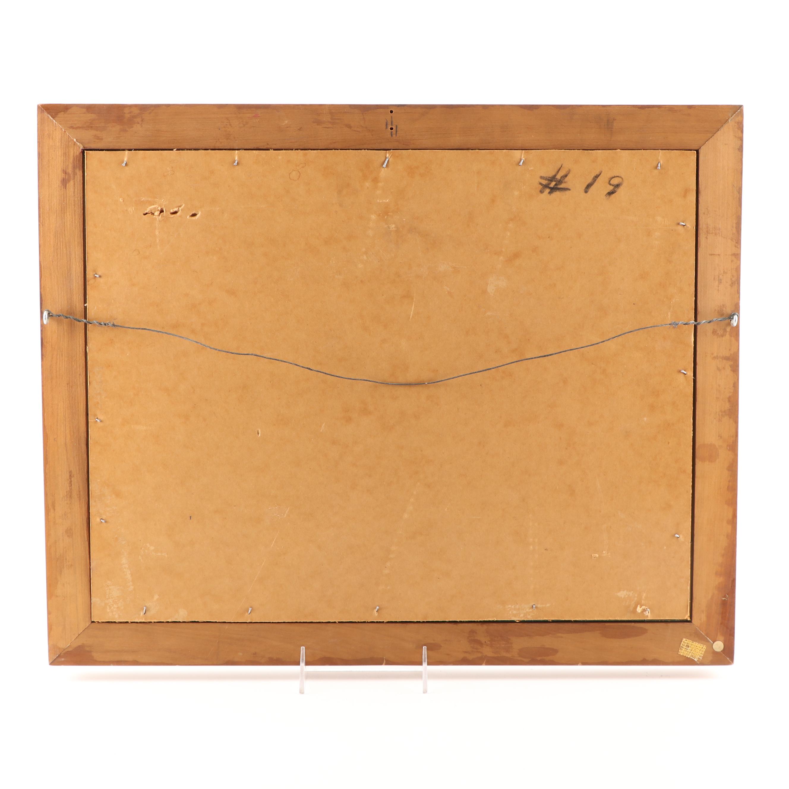 Mid 20th Century Embellished Offset Lithographs EBTH