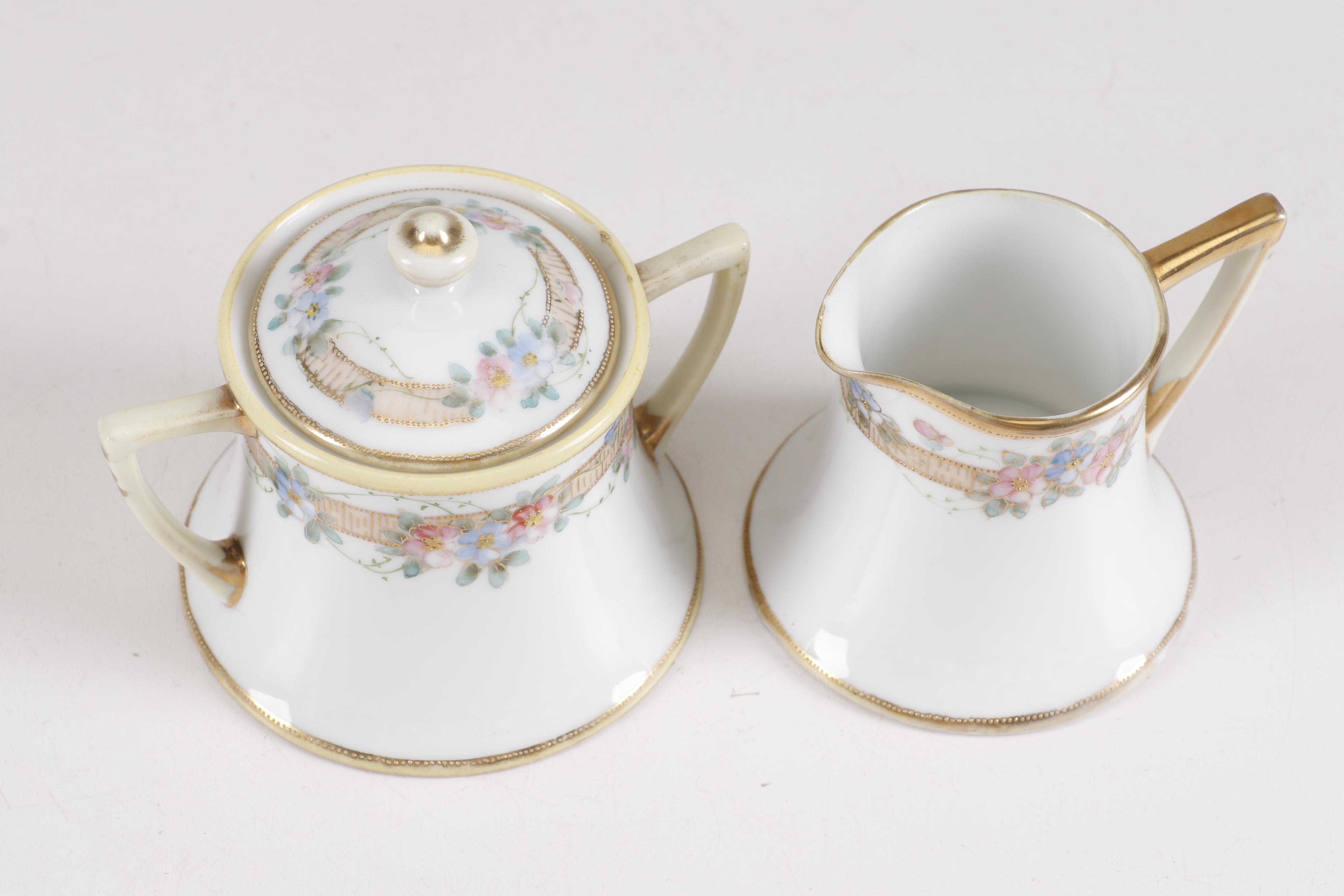 Nippon Hand Painted Miniature Tea Set EBTH
