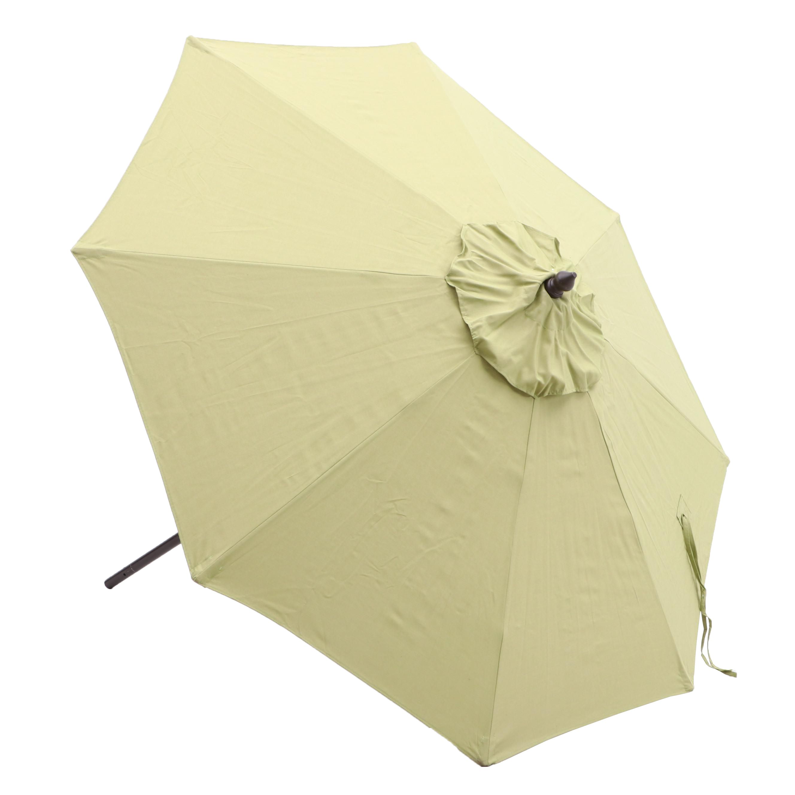 Coral Coast 9ft Patio Umbrella In Green From Heyneedle Ebth