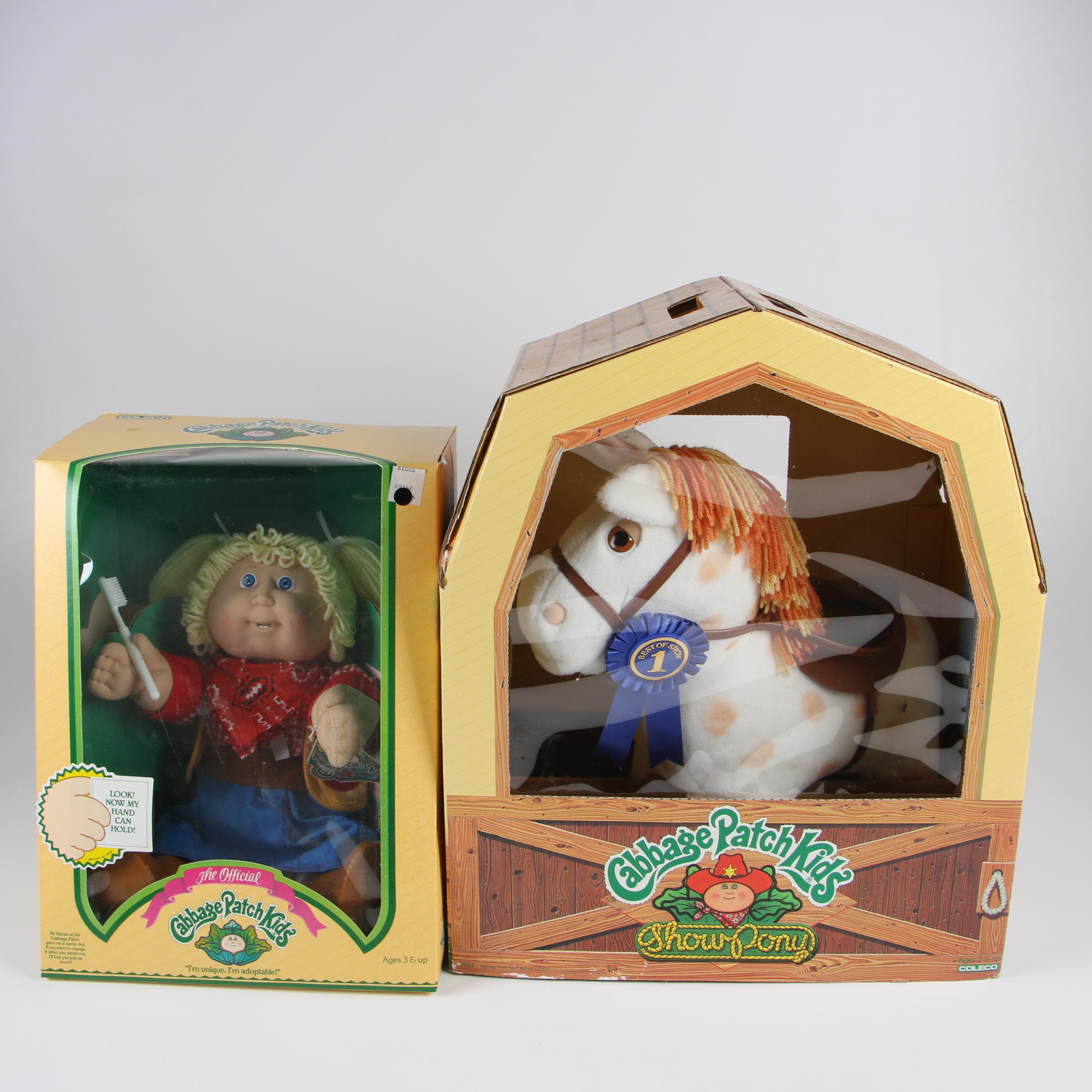 cabbage patch kids show pony