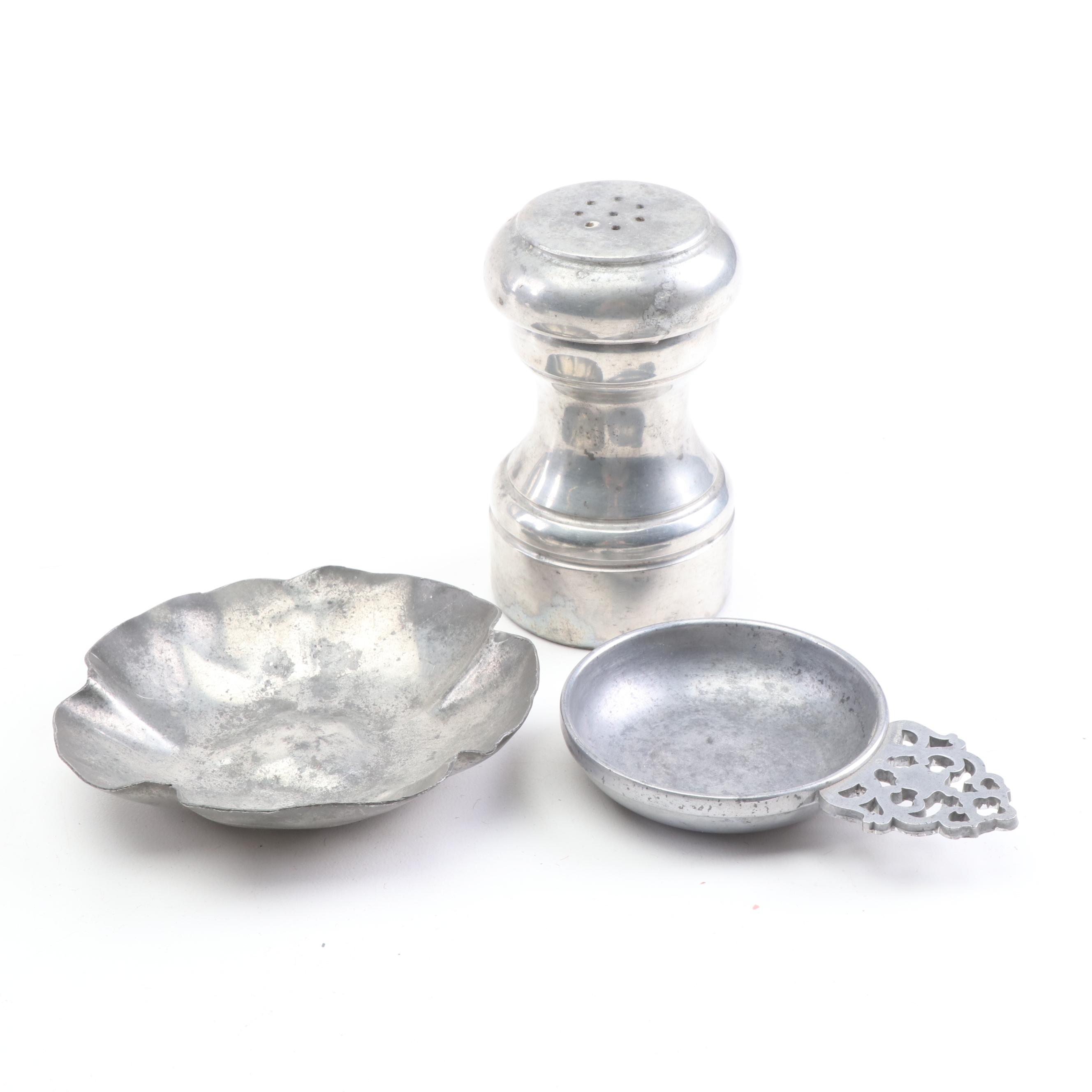 Pewter Serveware Collection including Concord, Old Colonial and More EBTH