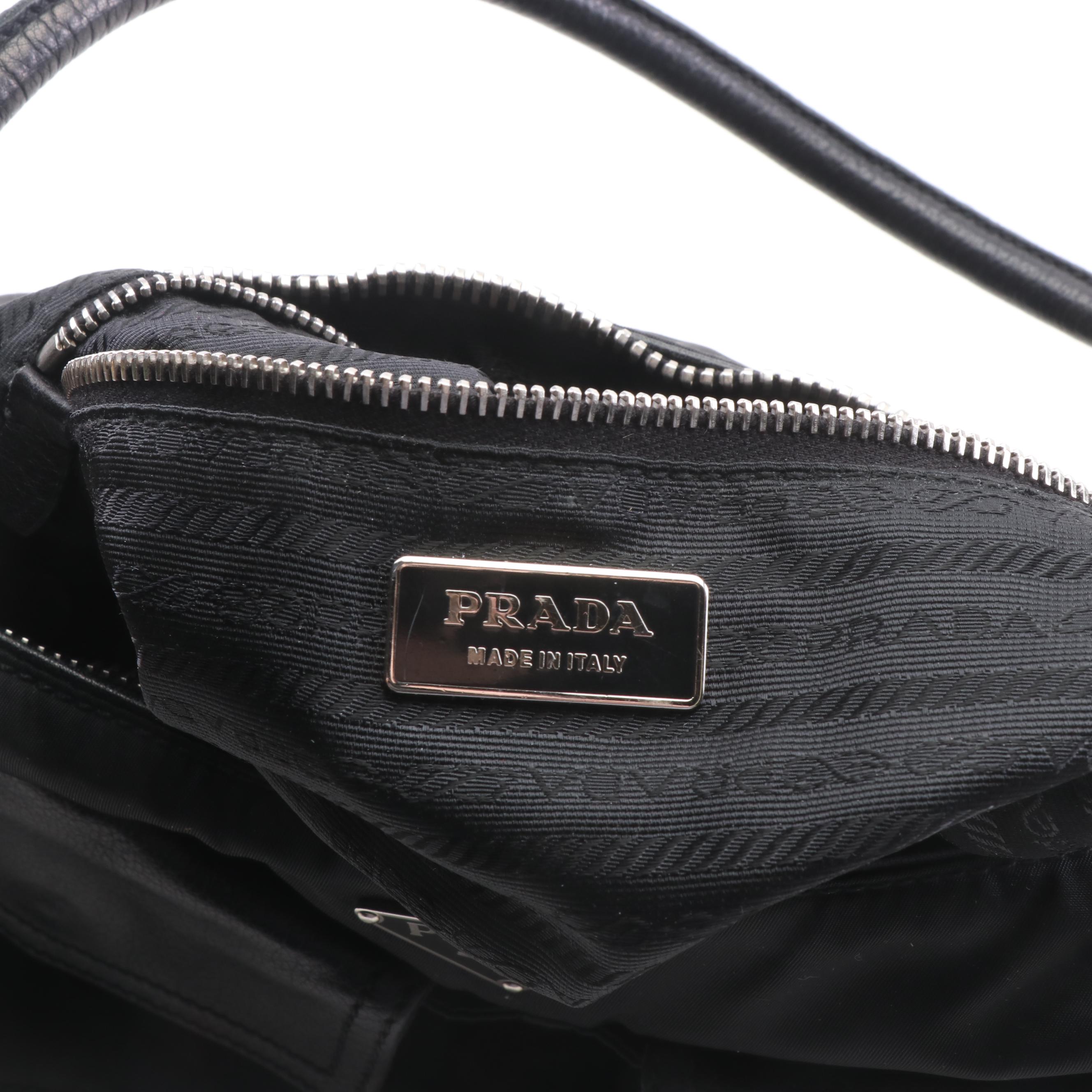 prada tasche tessuto