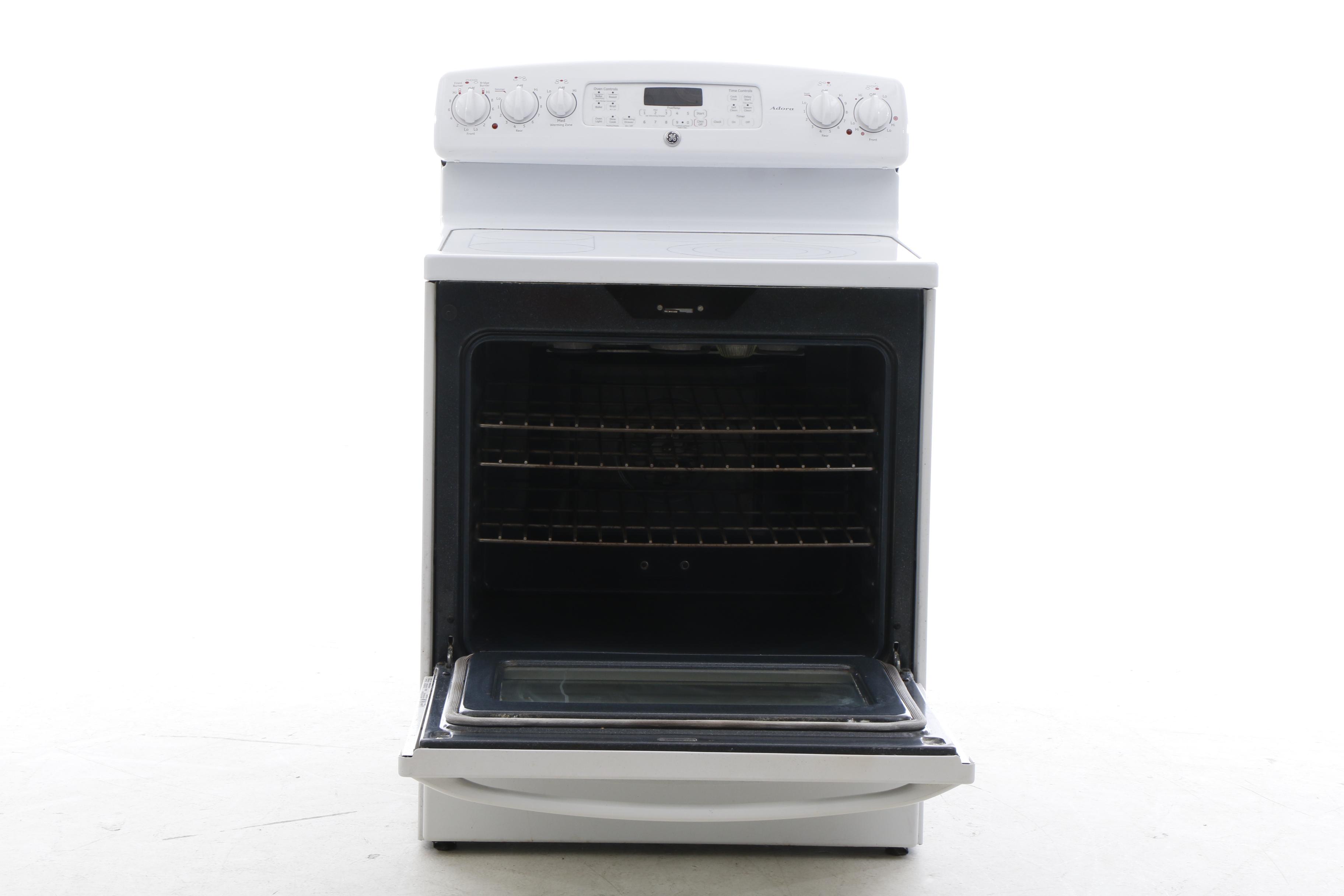 GE Adora Glass Top Range and Oven EBTH