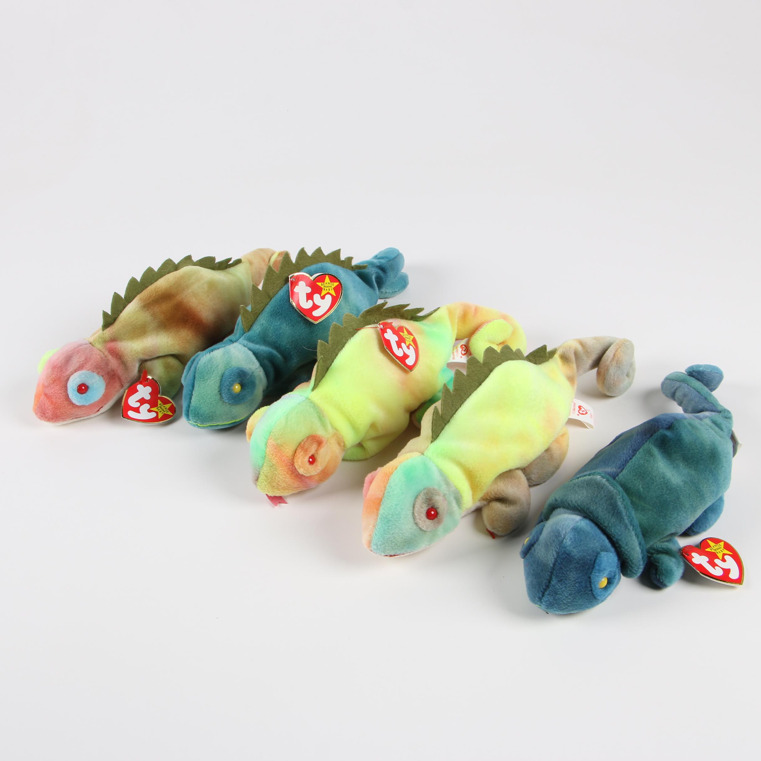 beanie babies iguana