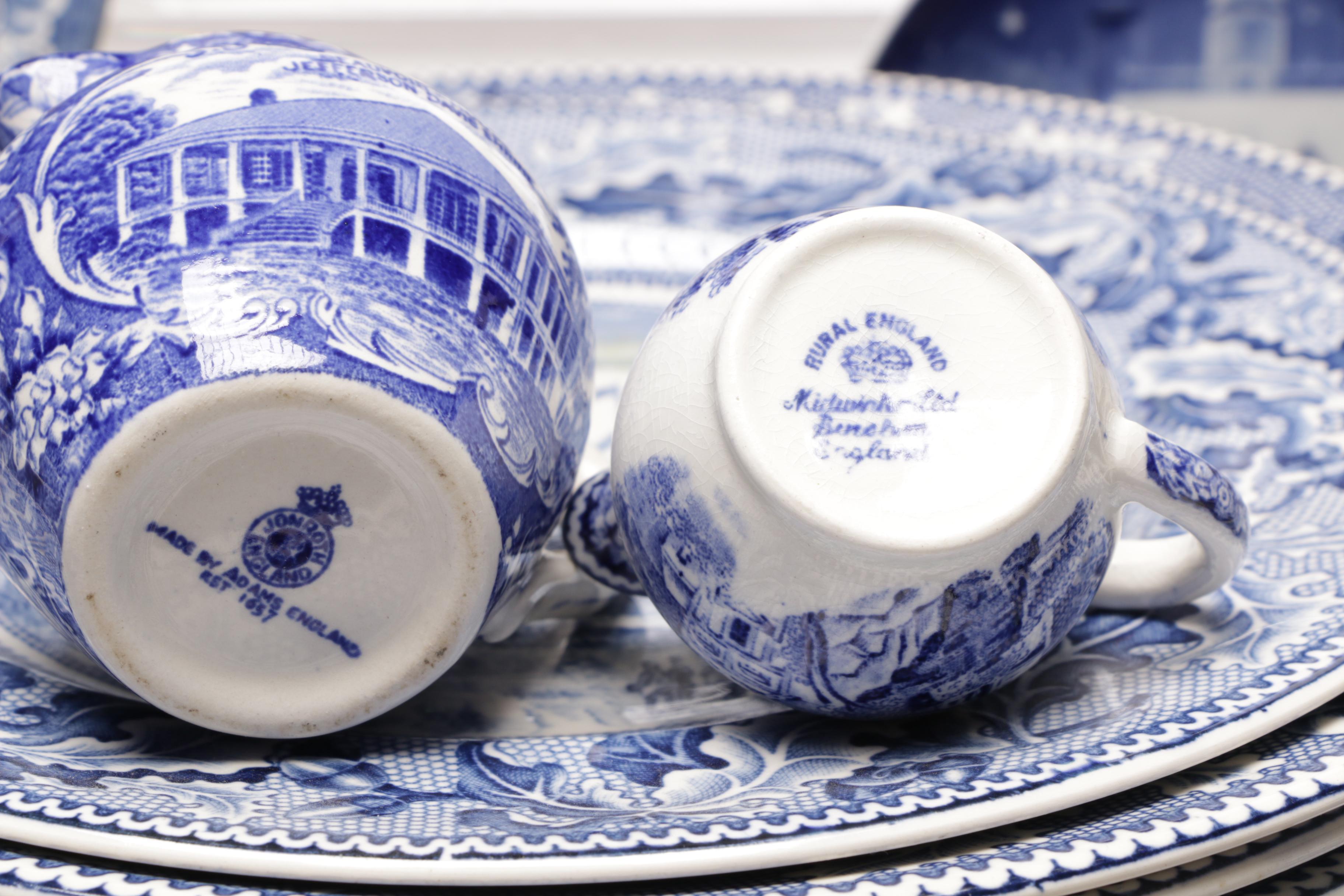 Johnson Brothers "Historic America" and Other Americana Dinnerware EBTH