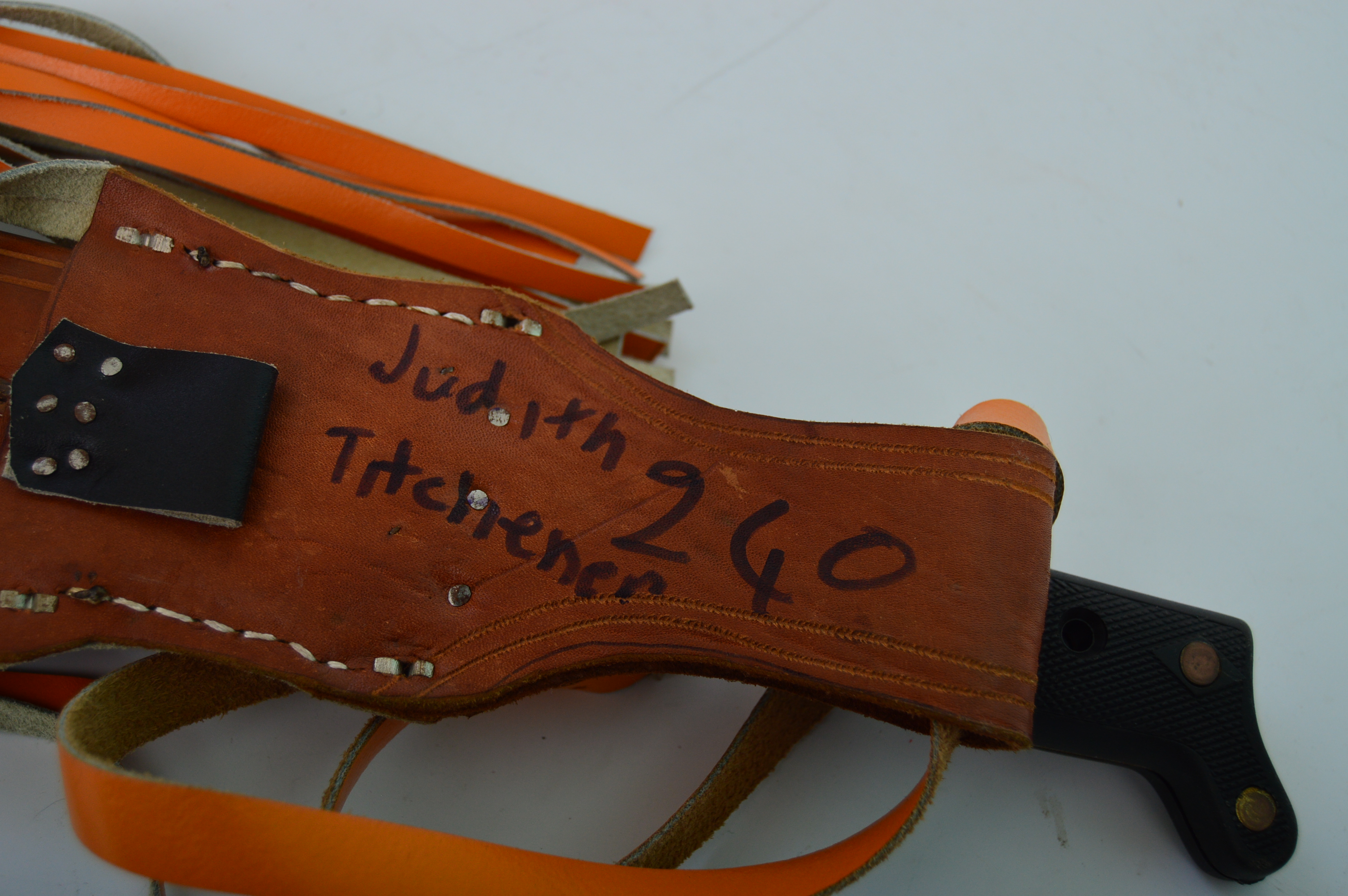 El Salvador Imacasa Machete with Decorative Fringe Scabbard EBTH