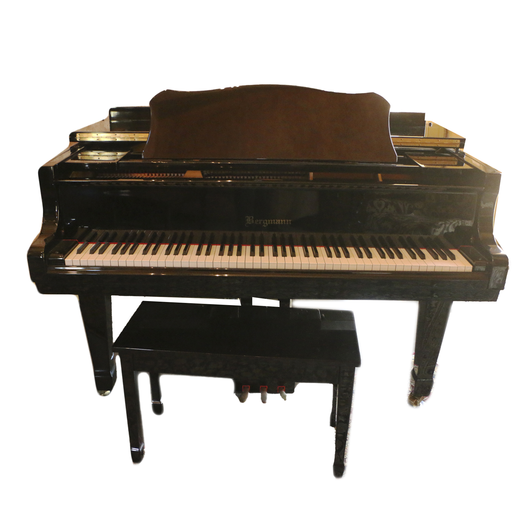 bergmann baby grand piano