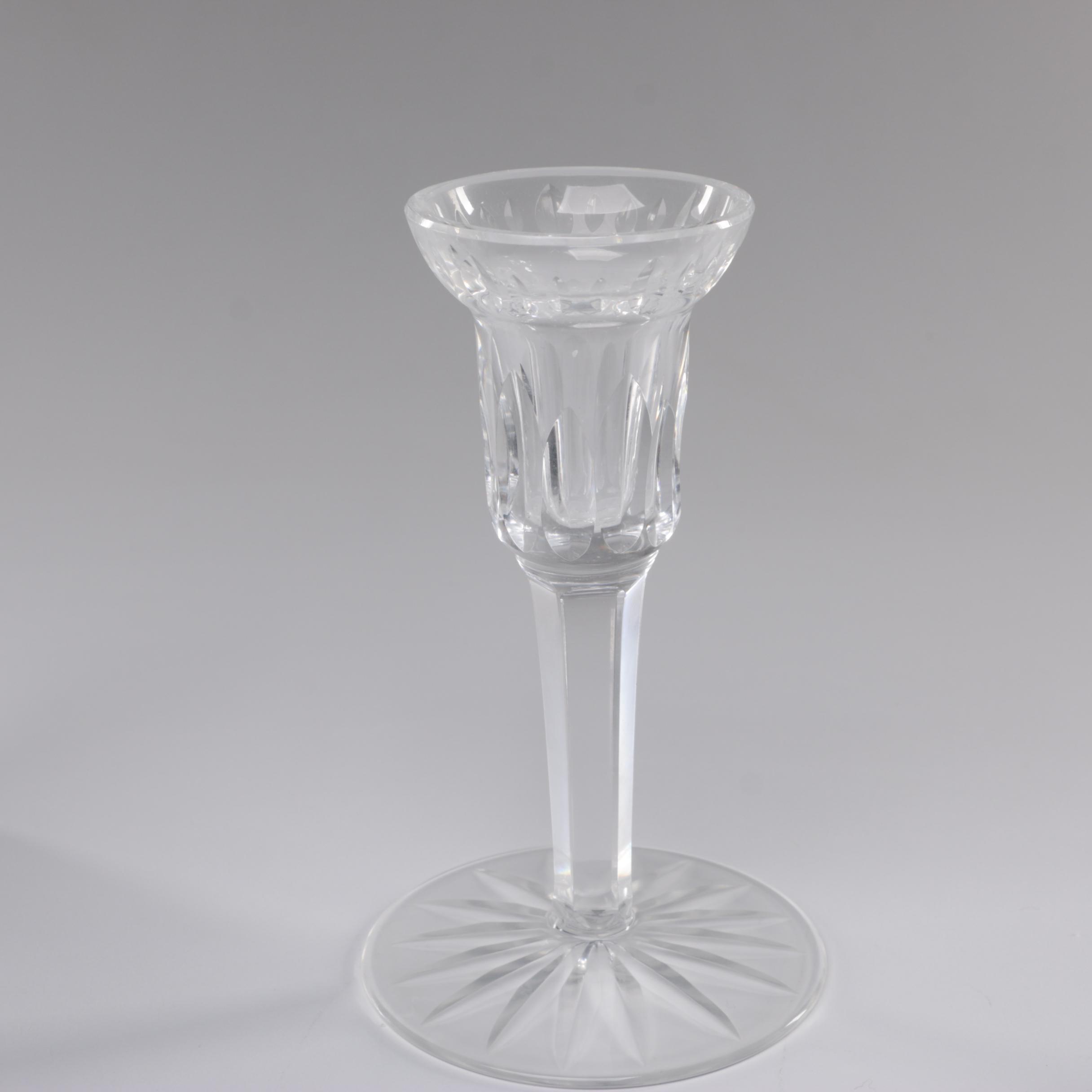 Waterford Crystal Single Light Candlesticks EBTH