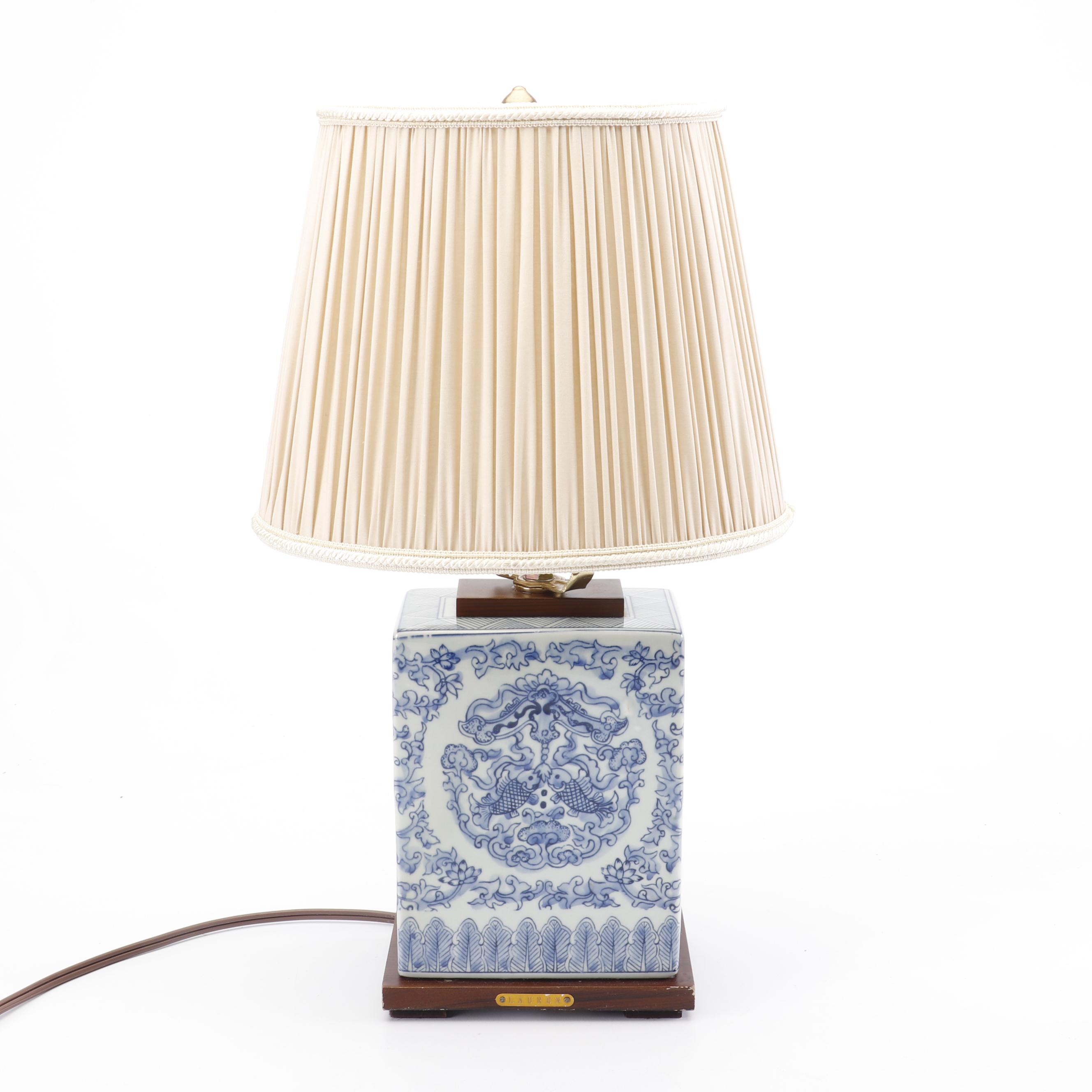 Lauren by Ralph Lauren "Mandarin" Chinoiserie Porcelain Table Lamp EBTH