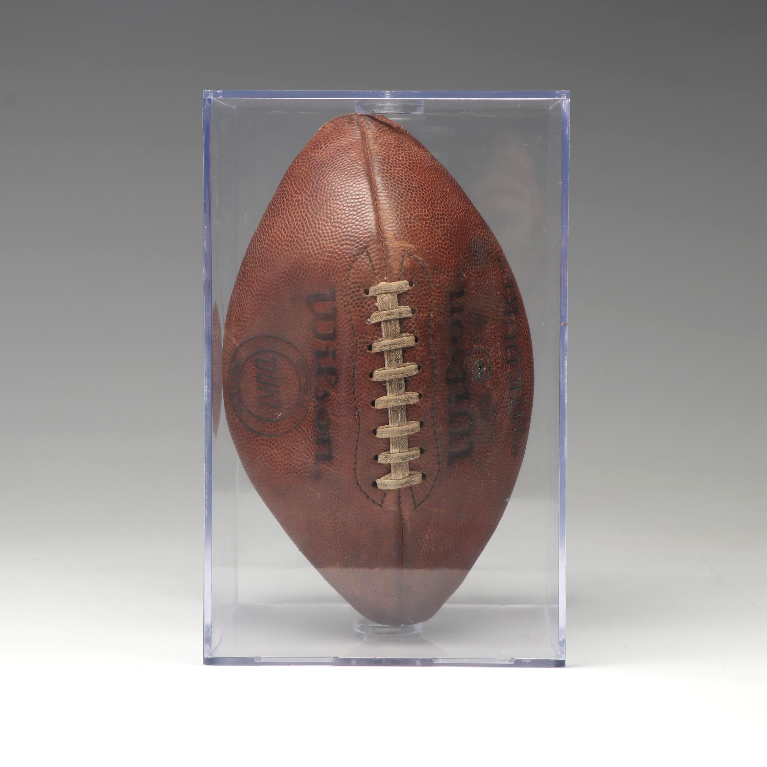 gale sayers autographed football