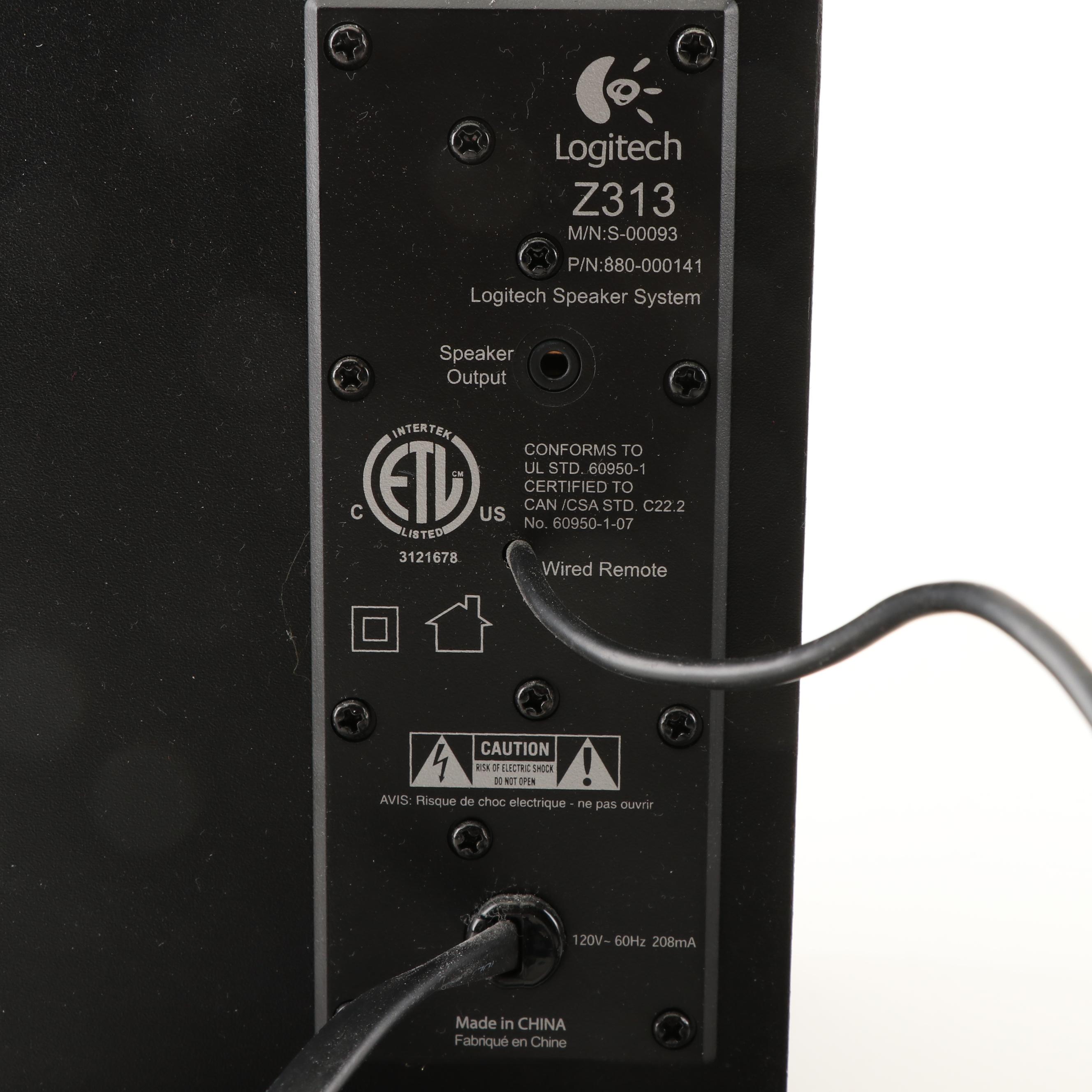 Logitech Z5300 5.1Channel Surround Speaker System EBTH