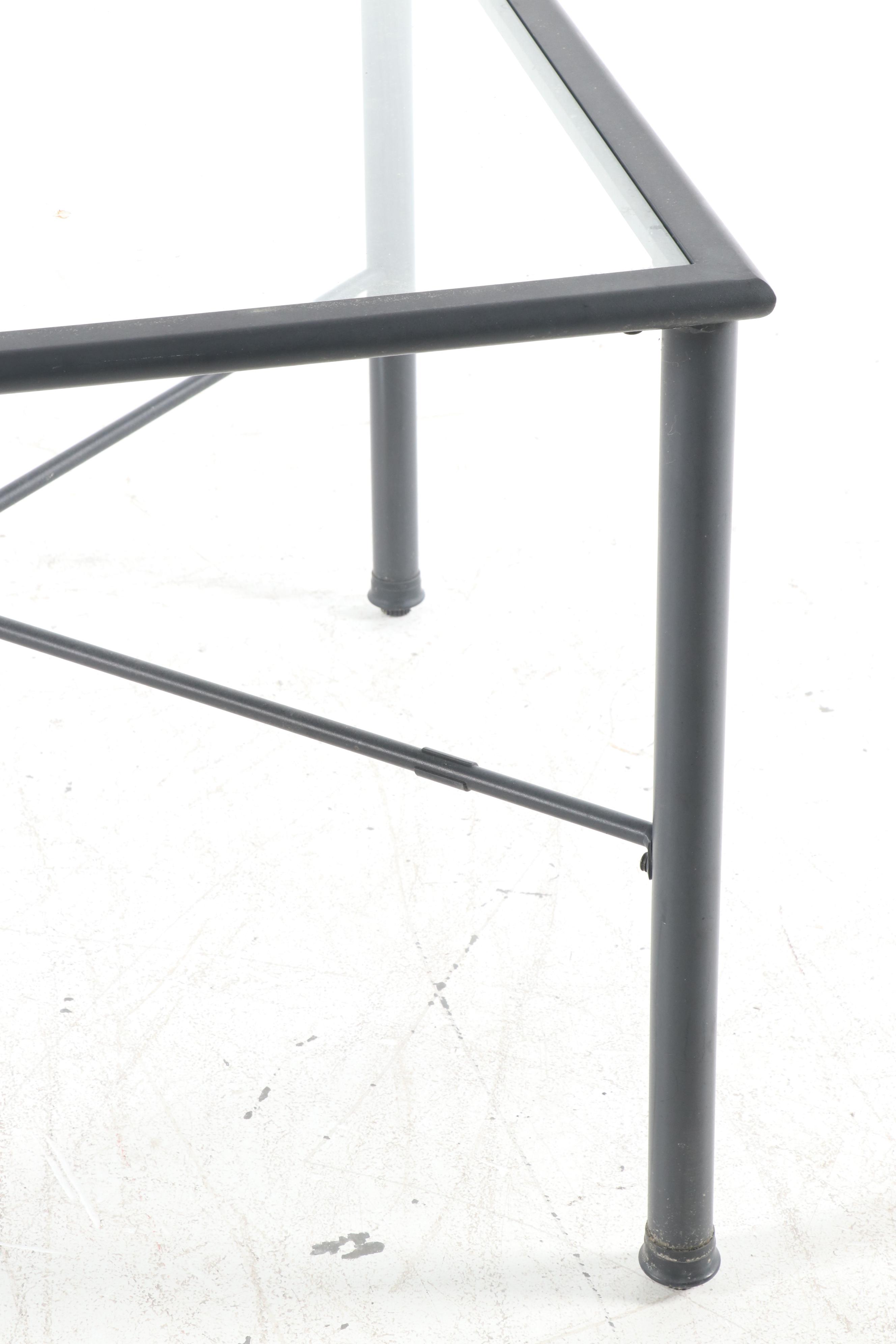 Hampton Bay Metal Patio Dining Table and Chairs, Contemporary EBTH