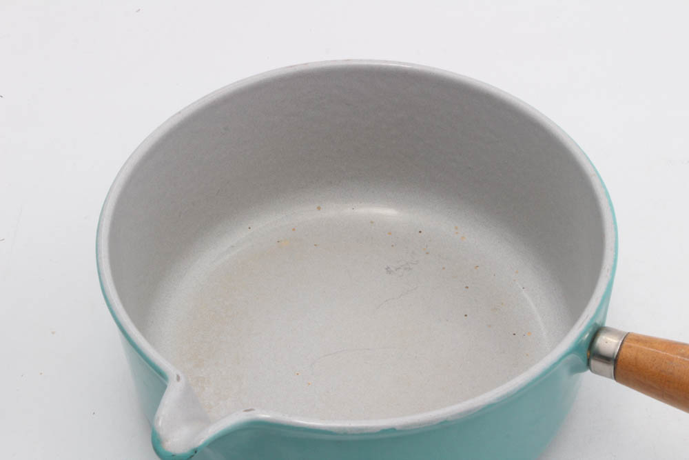 Le Creuset "Paris Blue" Enamel Cookware, MidCentury EBTH