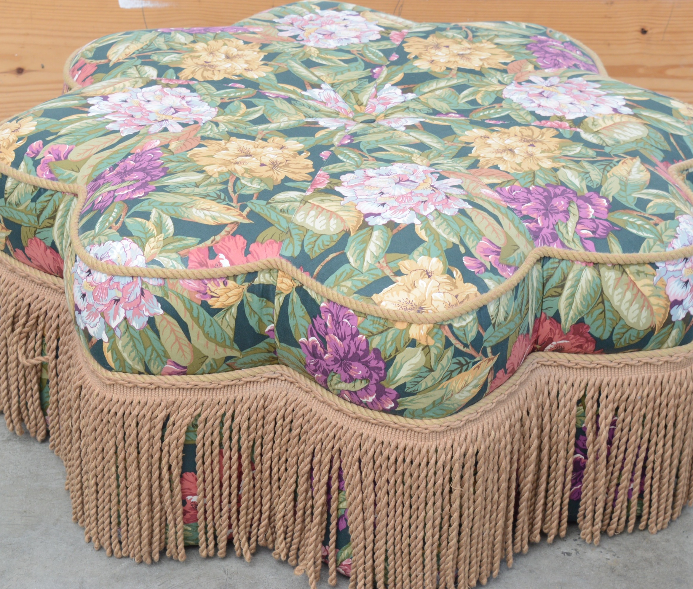 Custom Upholstered Ottoman EBTH