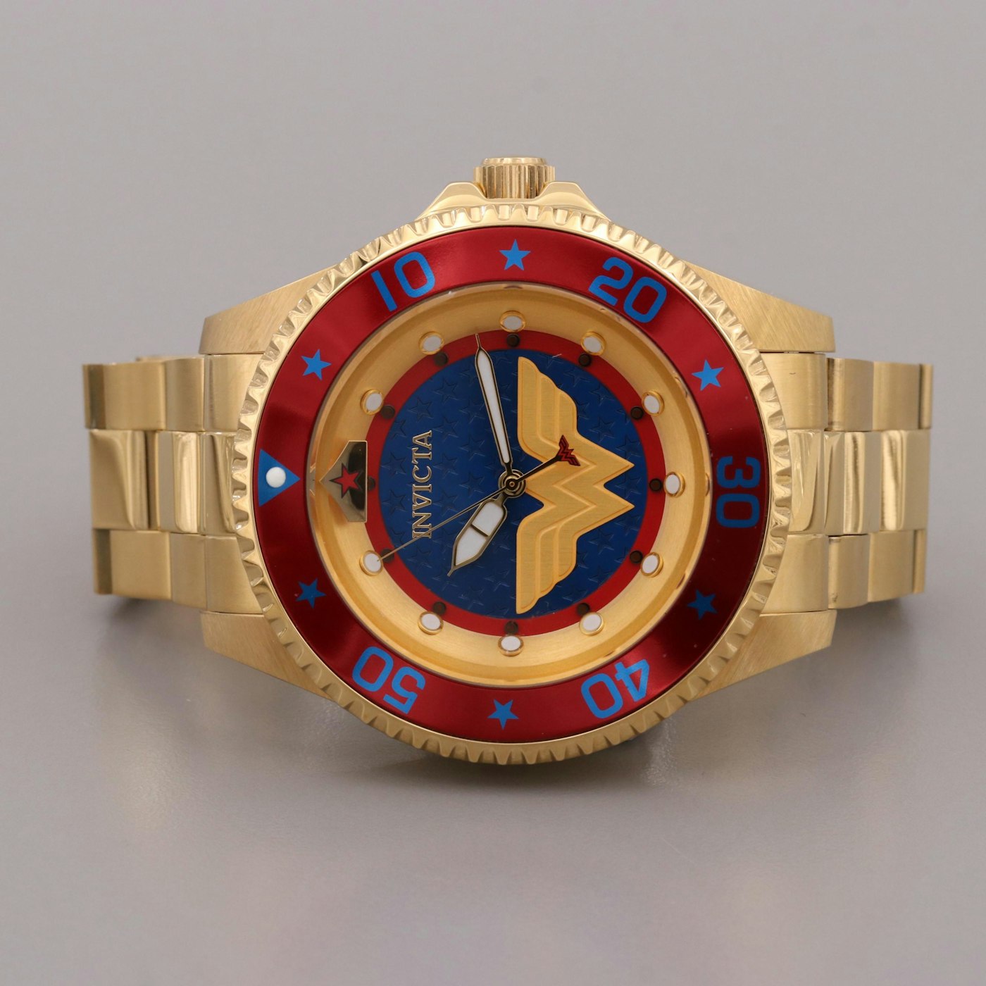 Invicta DC Comics Wonder Woman Limited Edition Stainless  