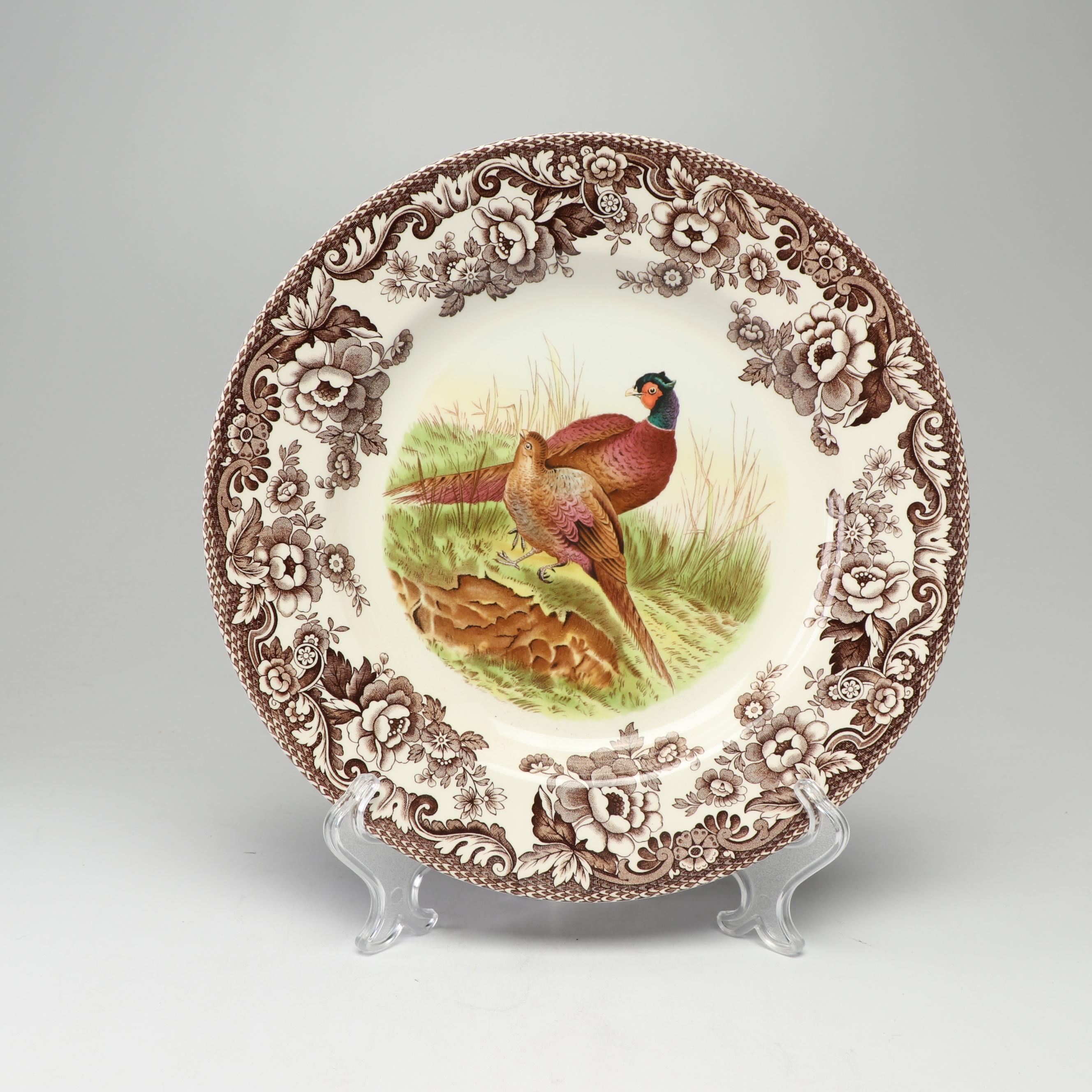 Spode Woodland Pheasant Dinner Plate EBTH