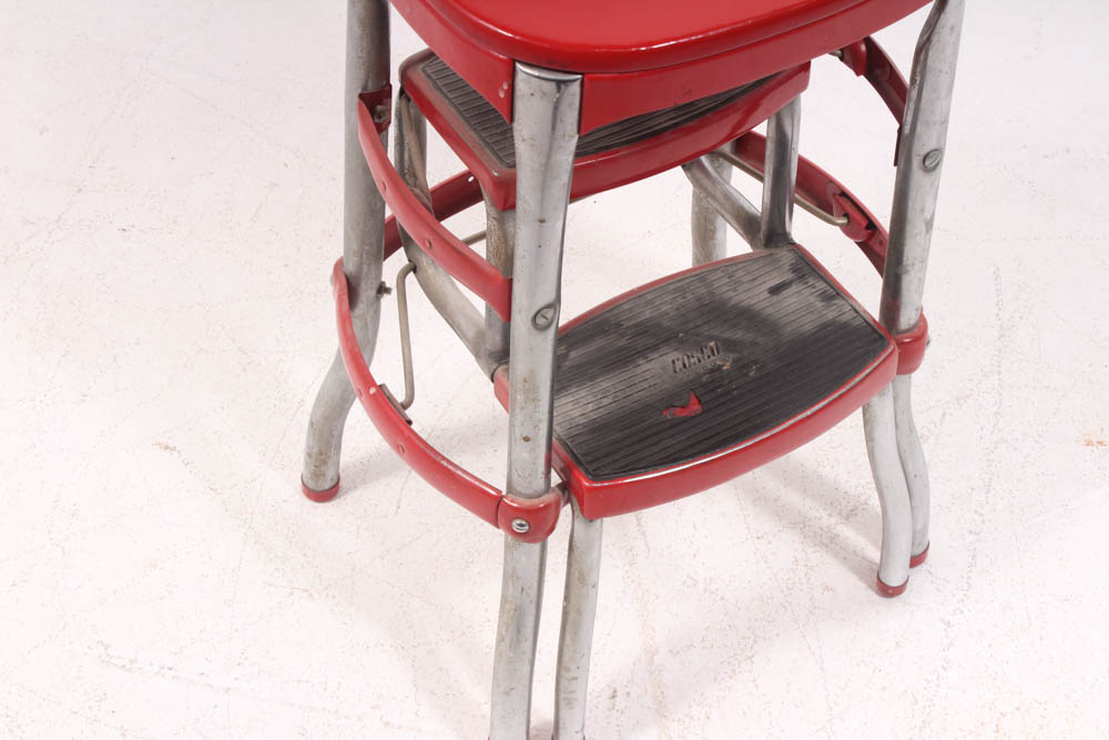 Cosco Step Stool Counter Chair, MidCentury EBTH
