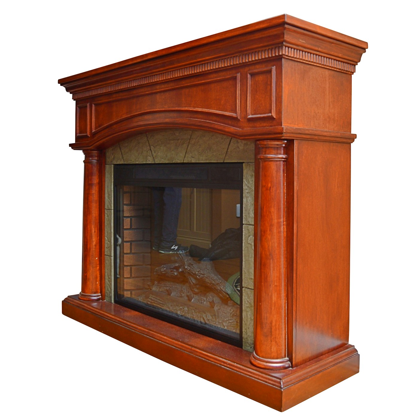 Twin-Star Electric Fireplace | EBTH