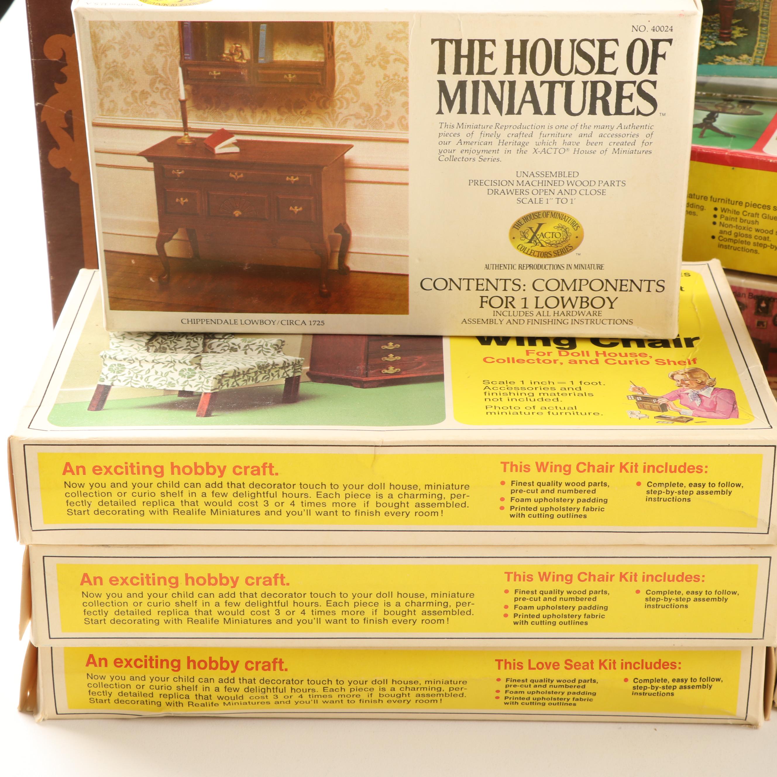 The House of Miniatures, Realife Miniatures and Other Furniture Kits