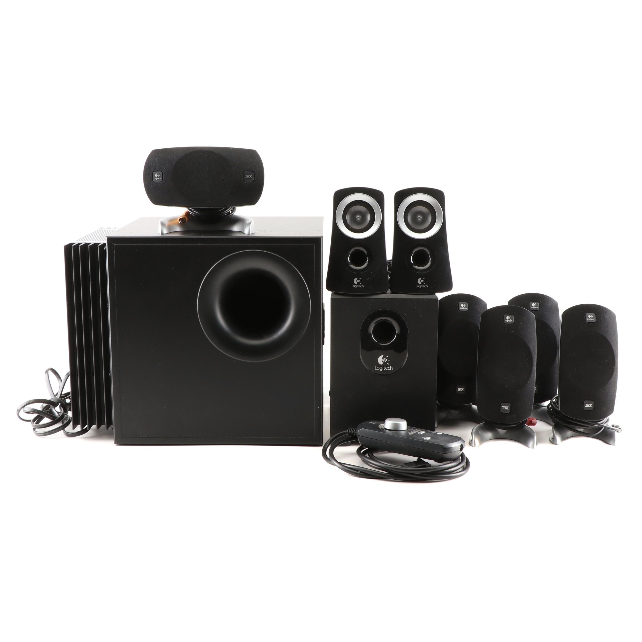 Logitech Z-5300 5.1-Channel Surround Speaker System | EBTH