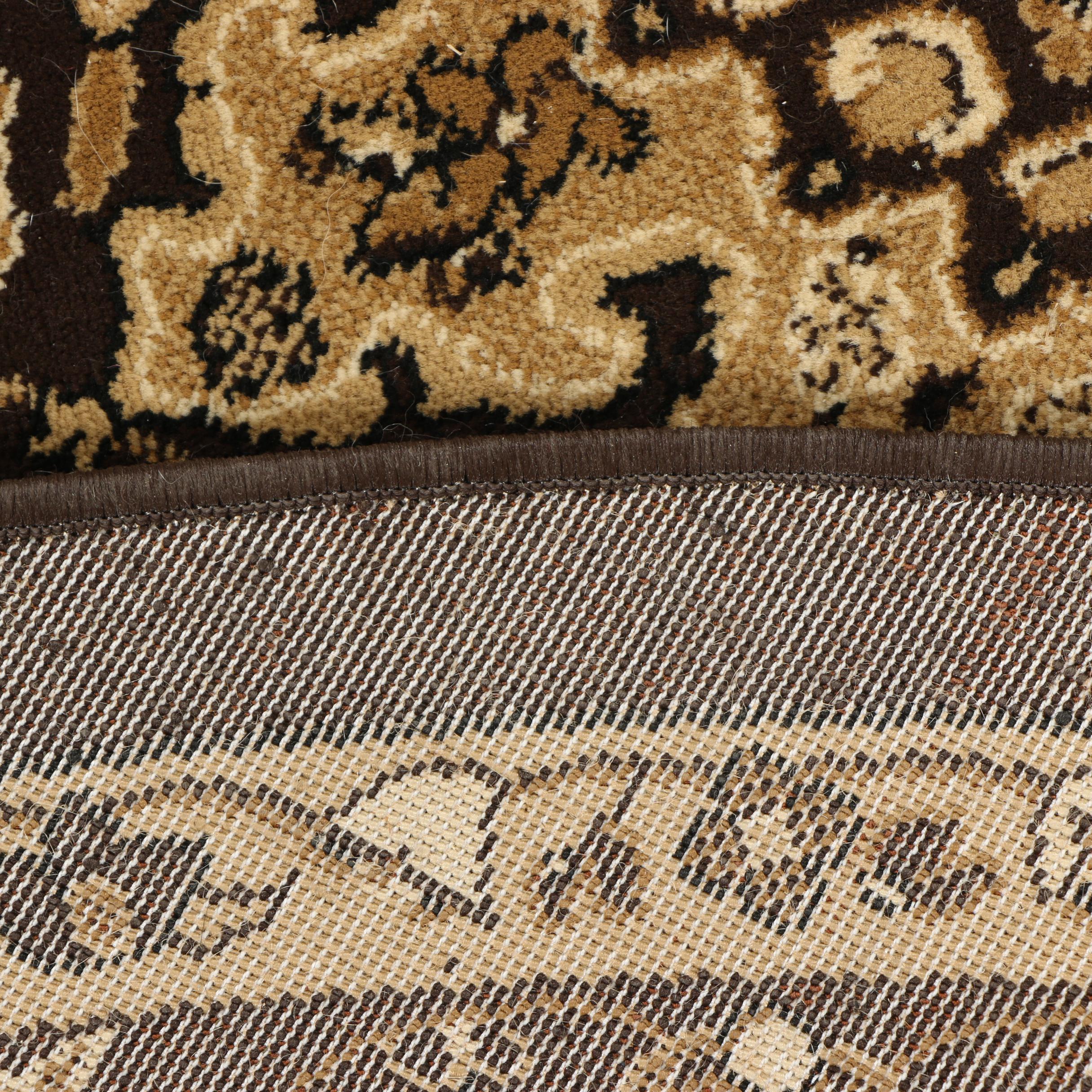 Machine Made Persian Style Round Rug EBTH