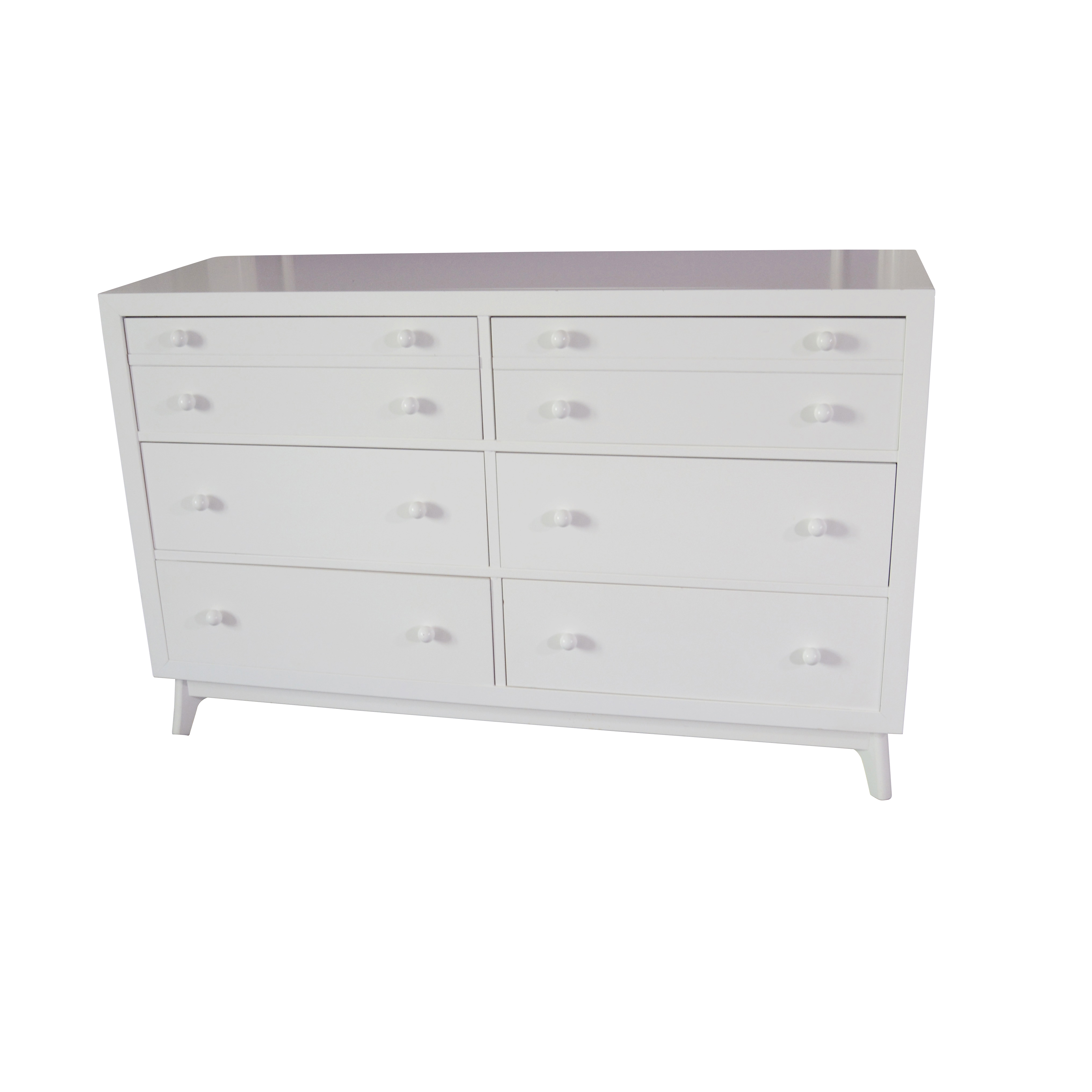 Young America White Dresser Contemporary Ebth